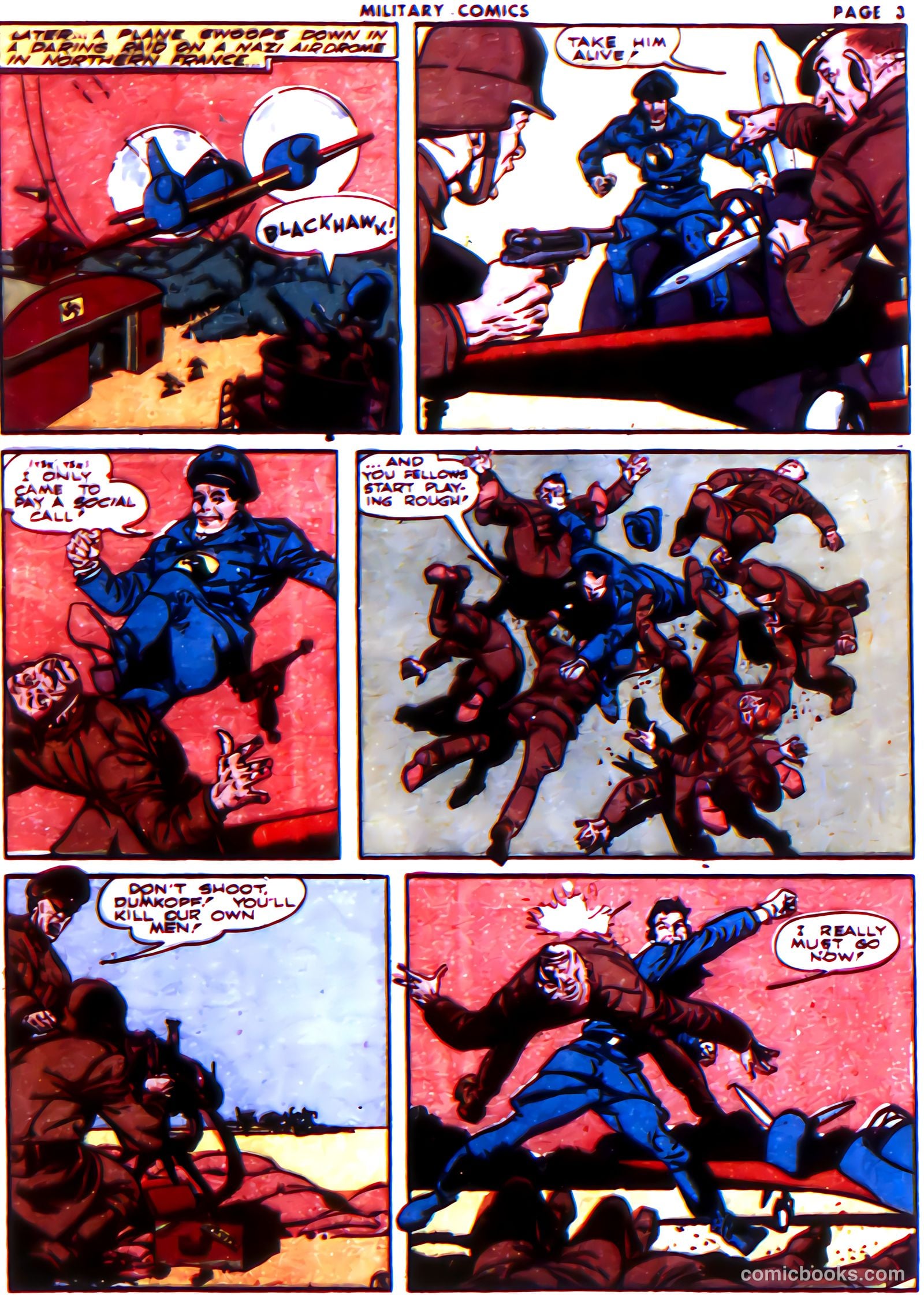 Military Comics #14 (1942) — page 5 of 68