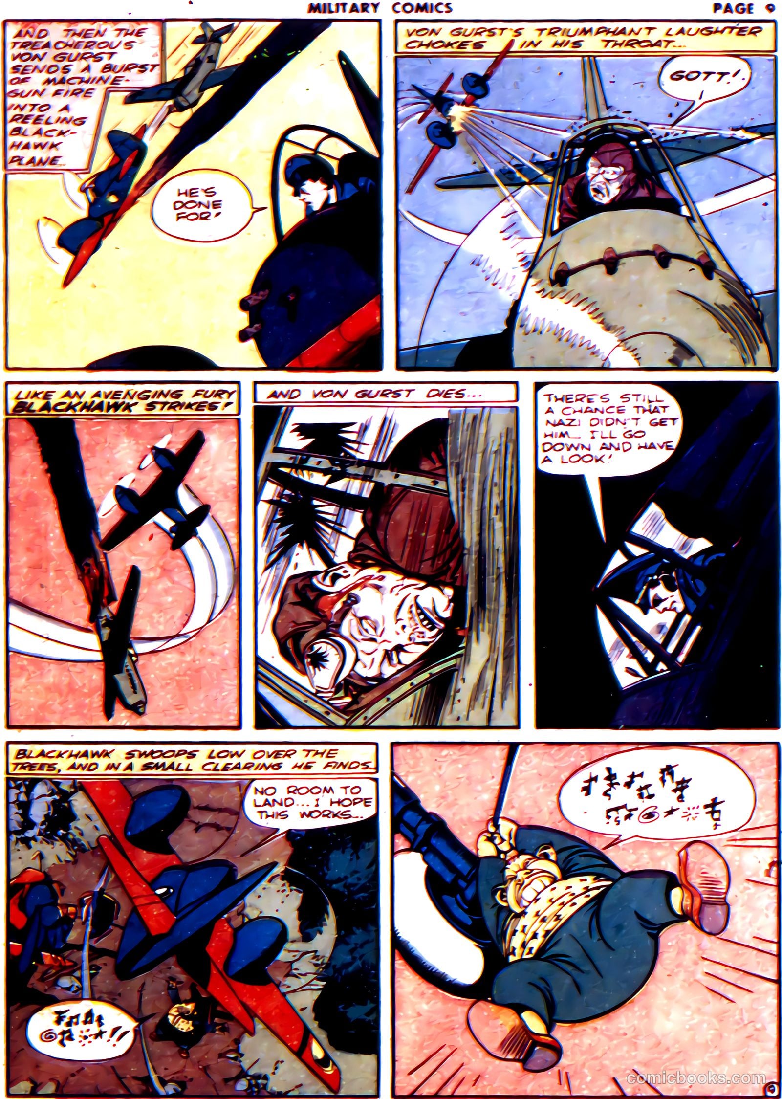 Military Comics #14 (1942) — page 11 of 68