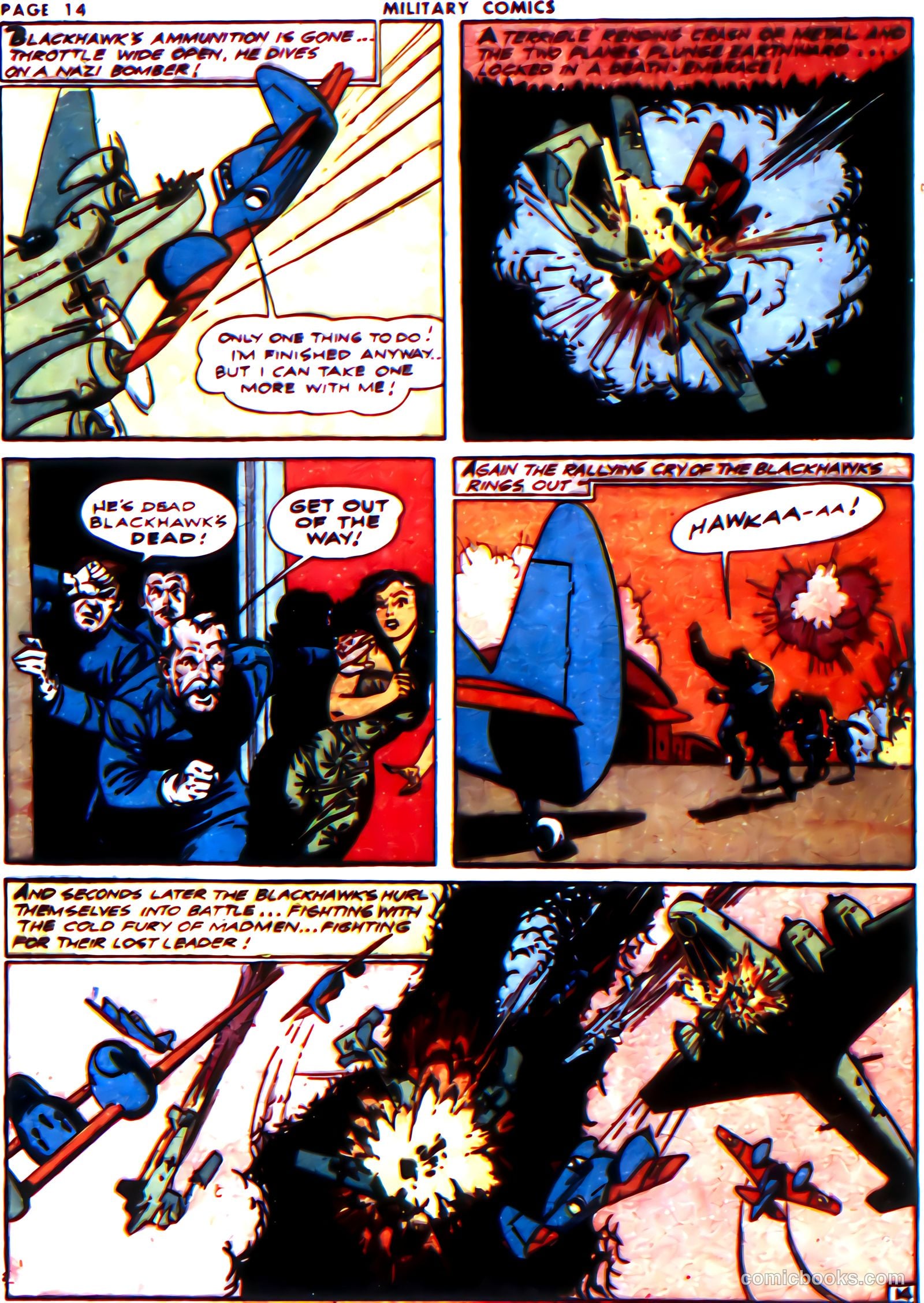 Military Comics #14 (1942) — page 16 of 68