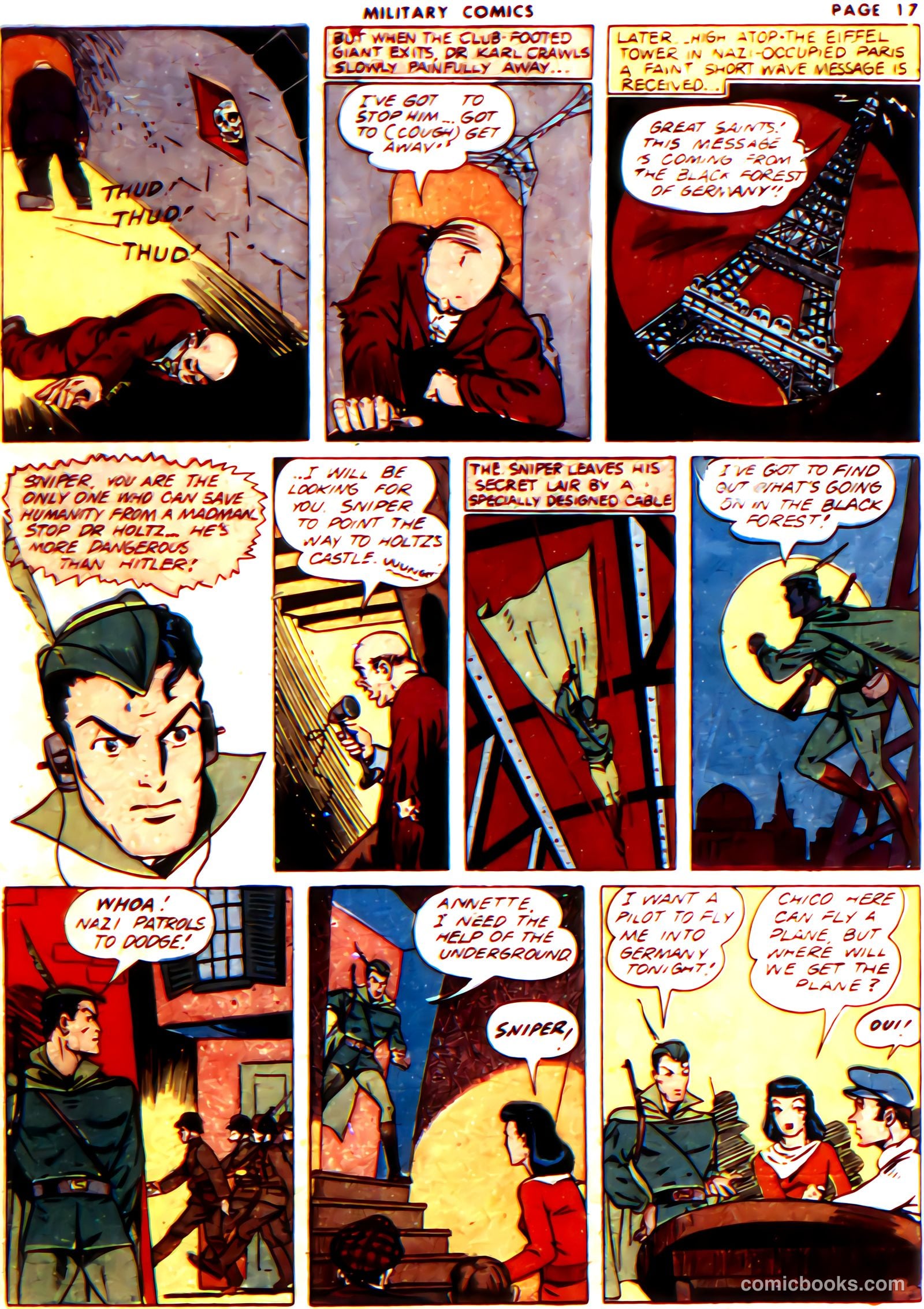 Military Comics #14 (1942) — page 19 of 68