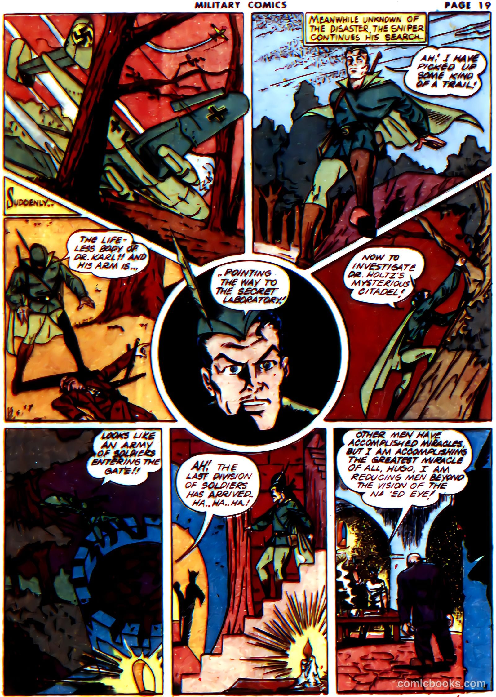 Military Comics #14 (1942) — page 21 of 68