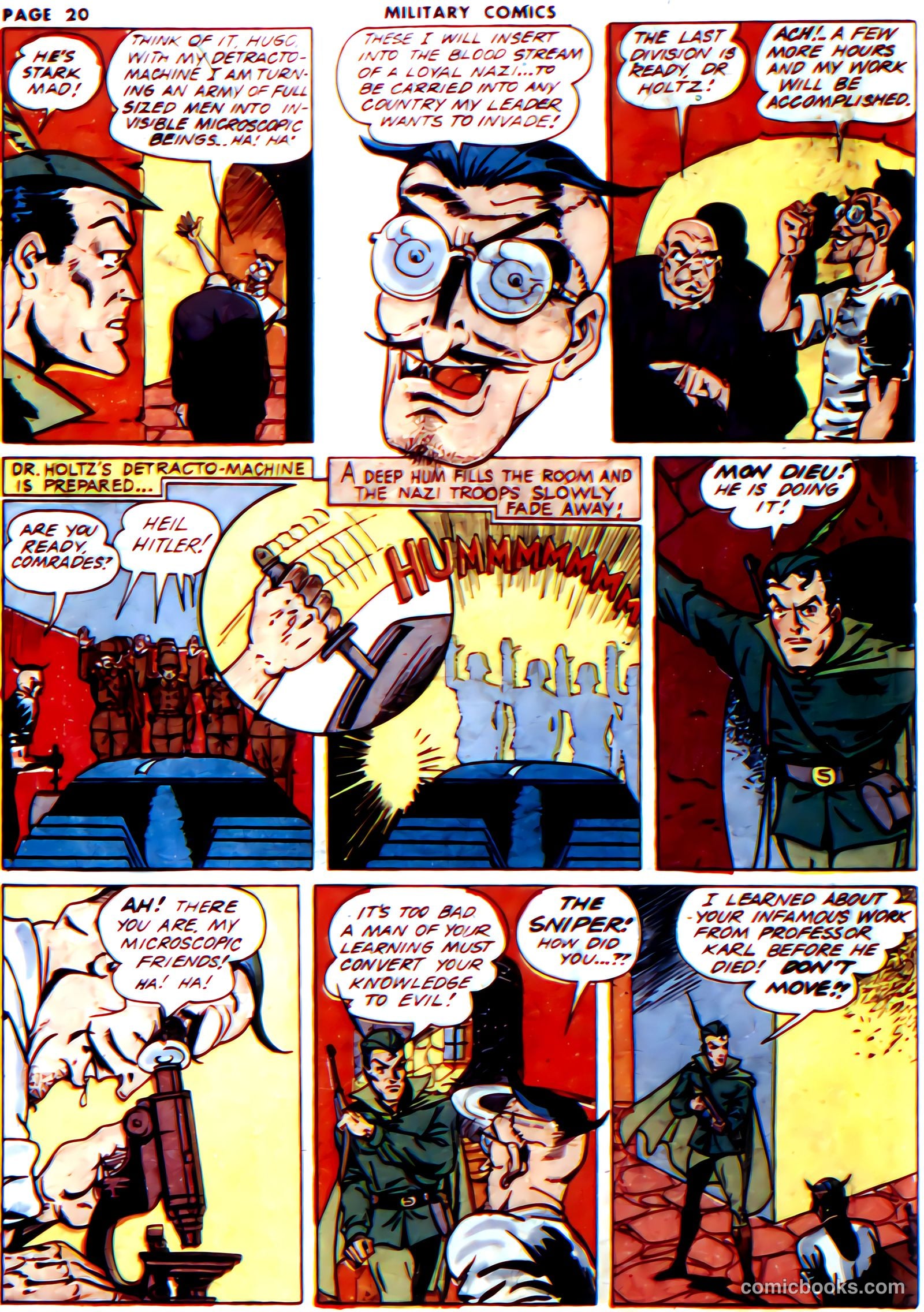 Military Comics #14 (1942) — page 22 of 68