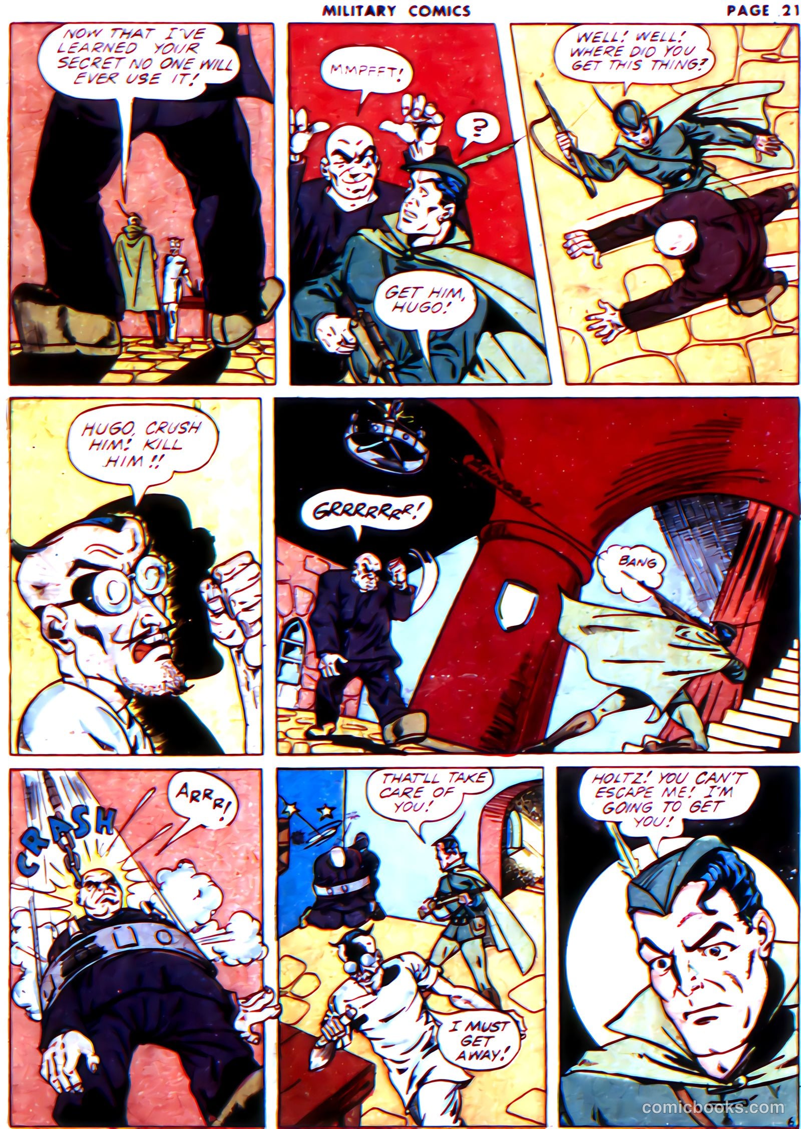 Military Comics #14 (1942) — page 23 of 68