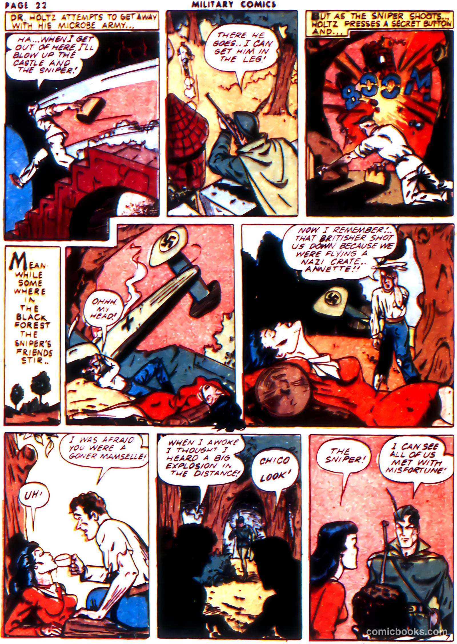 Military Comics #14 (1942) — page 24 of 68