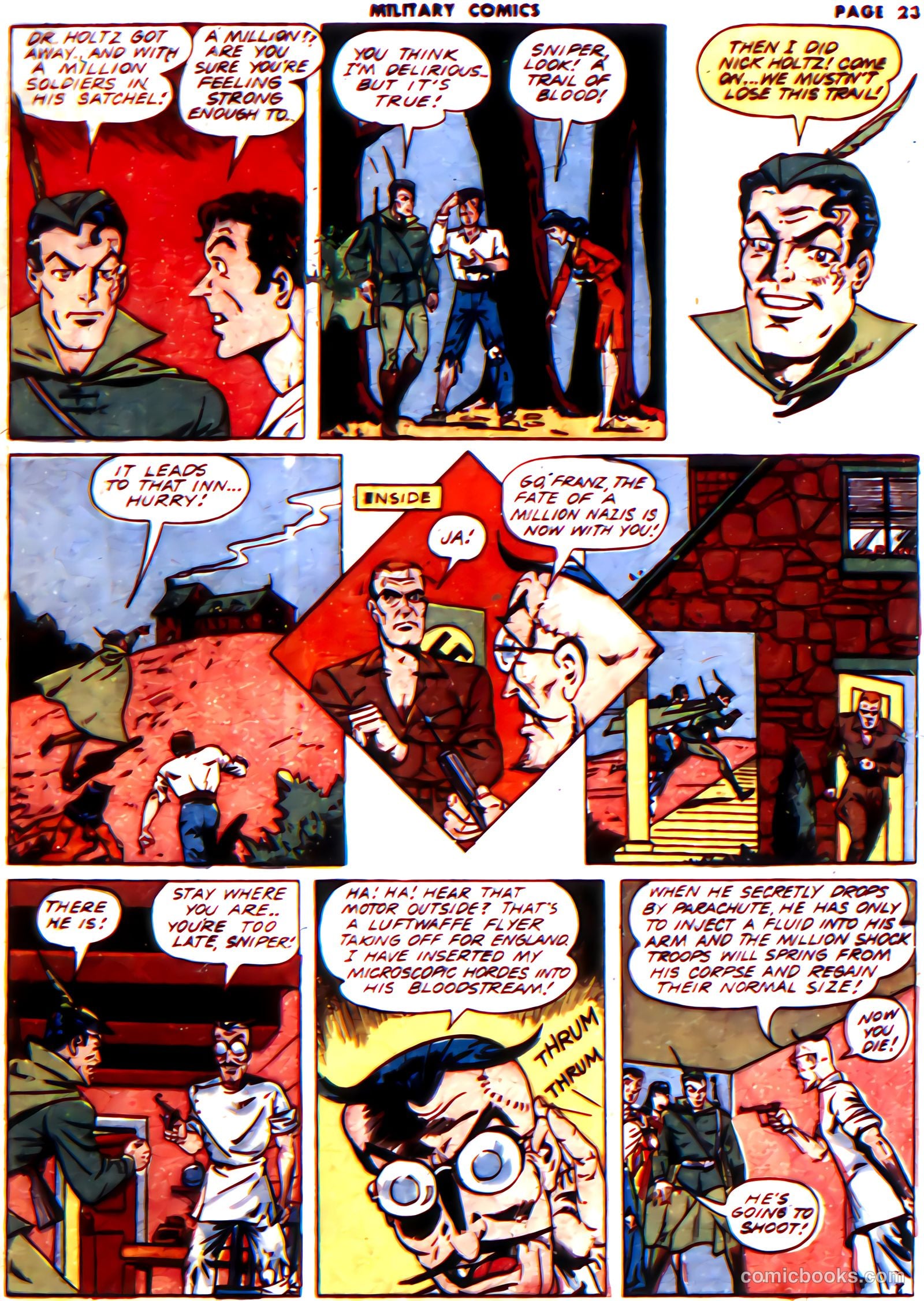 Military Comics #14 (1942) — page 25 of 68