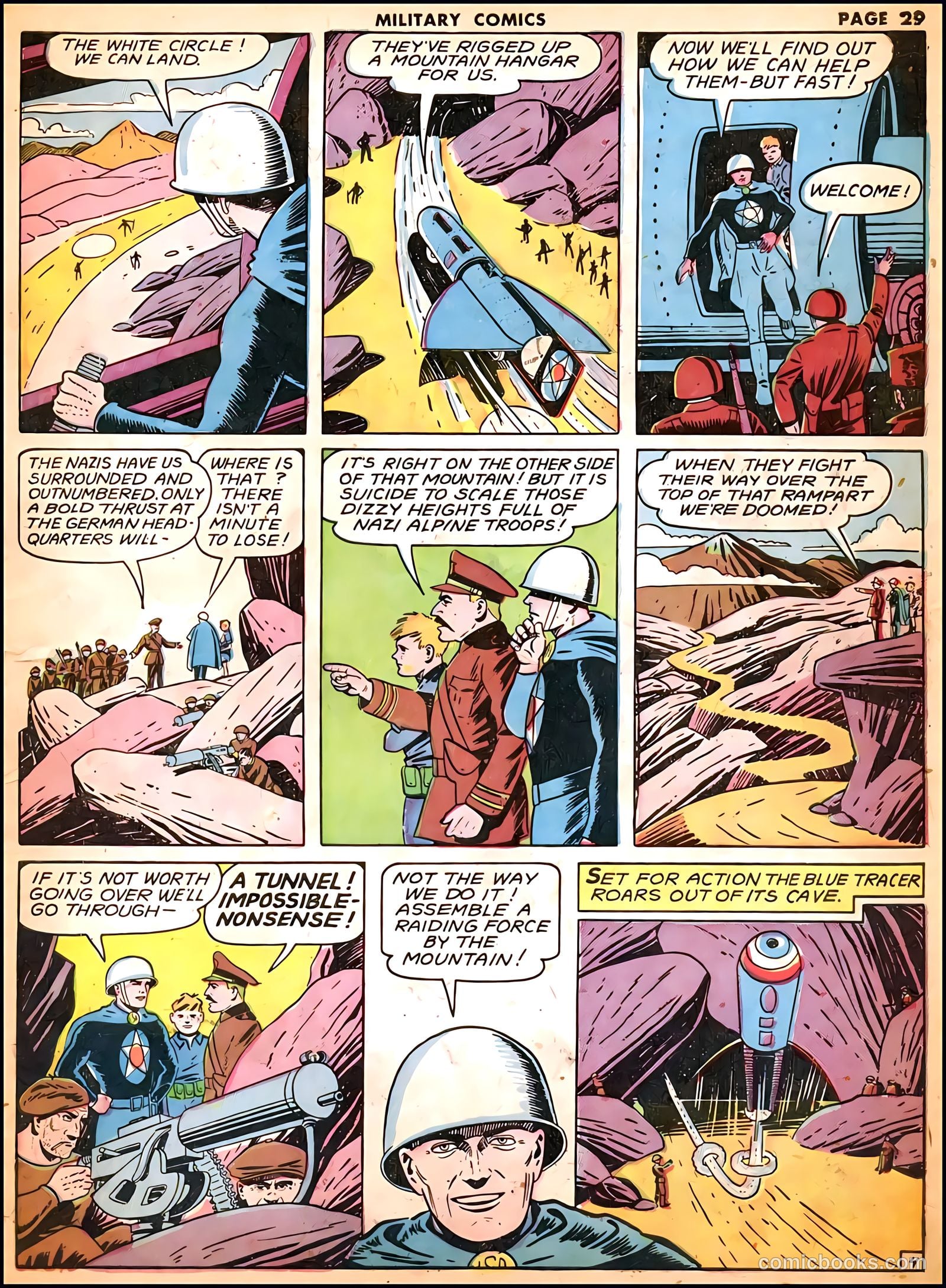 Military Comics #14 (1942) — page 31 of 68