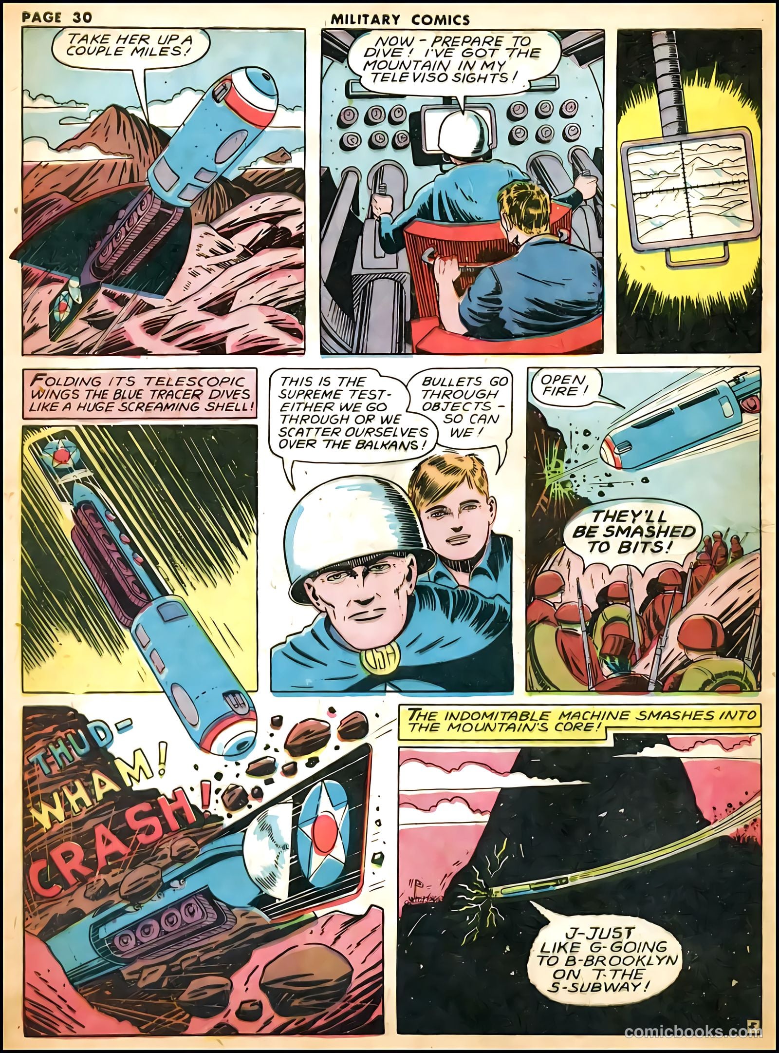 Military Comics #14 (1942) — page 32 of 68