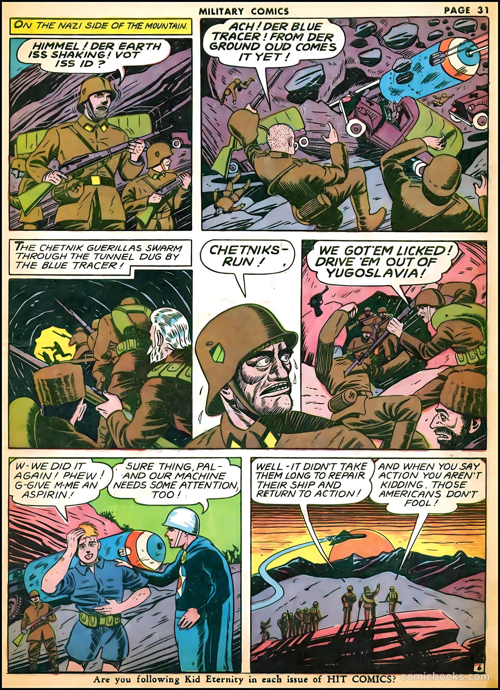 Military Comics #14 (1942) — page 33 of 68