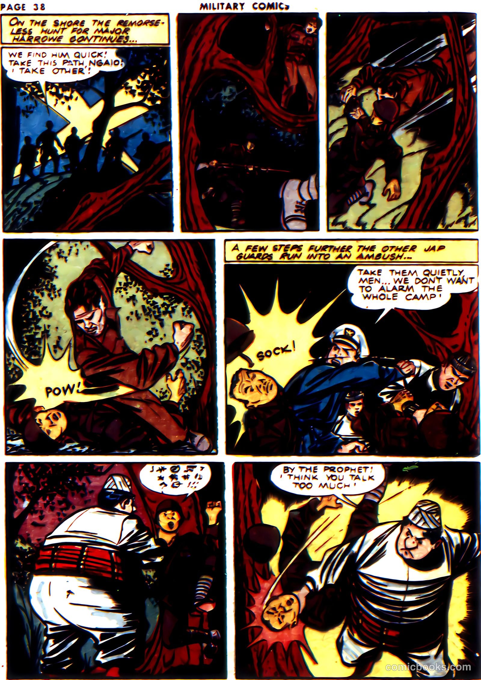 Military Comics #14 (1942) — page 40 of 68