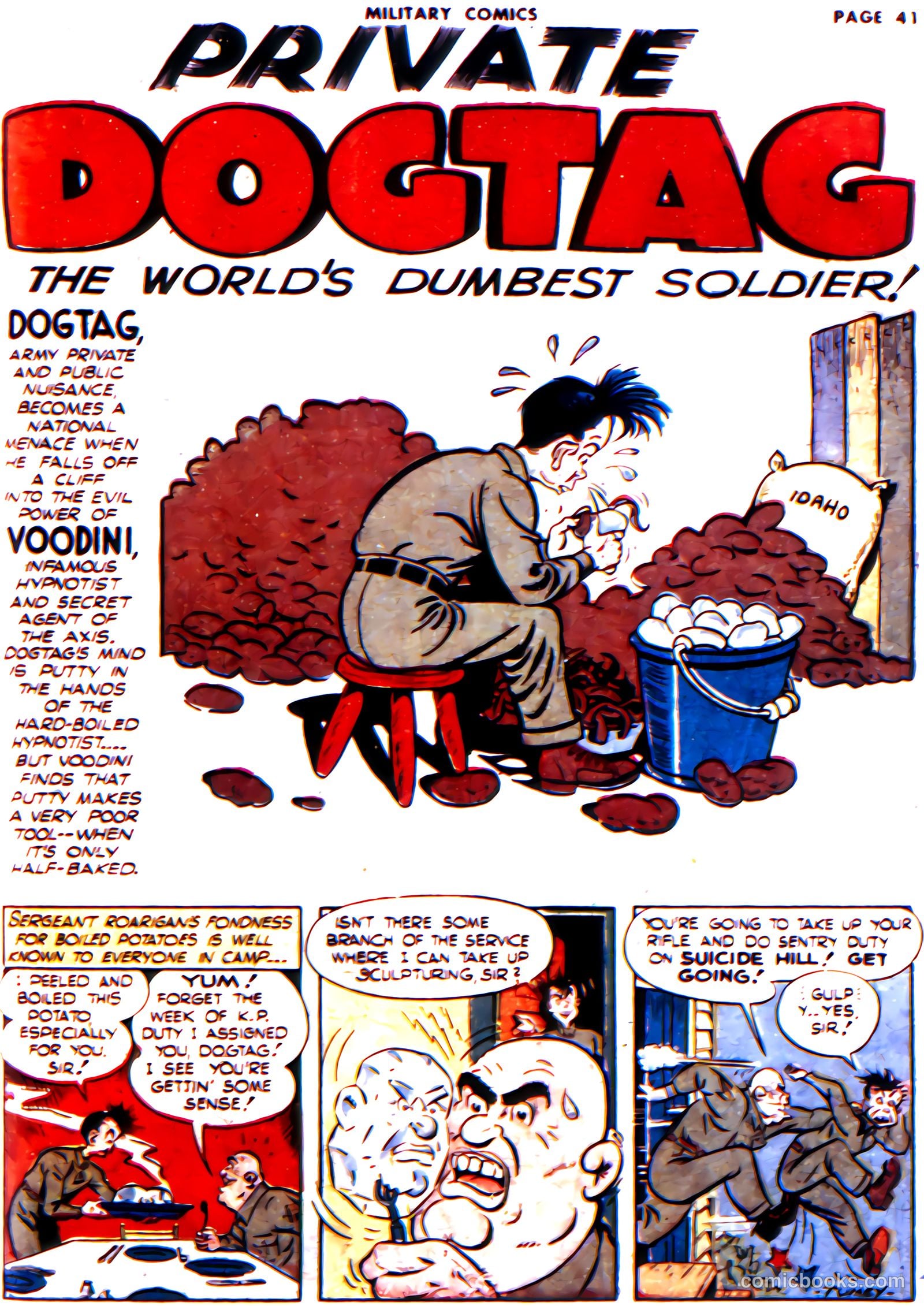 Military Comics #14 (1942) — page 43 of 68
