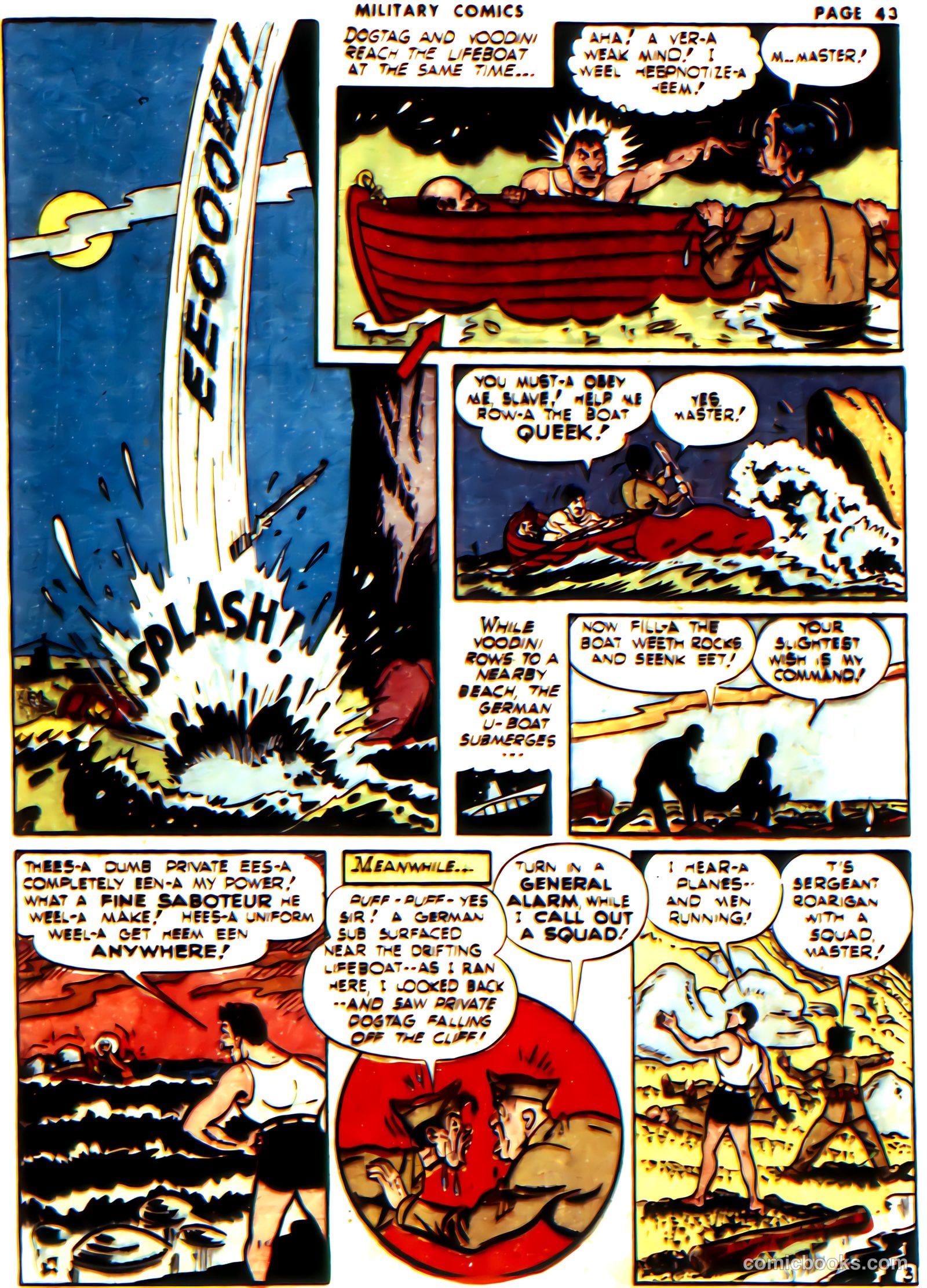 Military Comics #14 (1942) — page 45 of 68