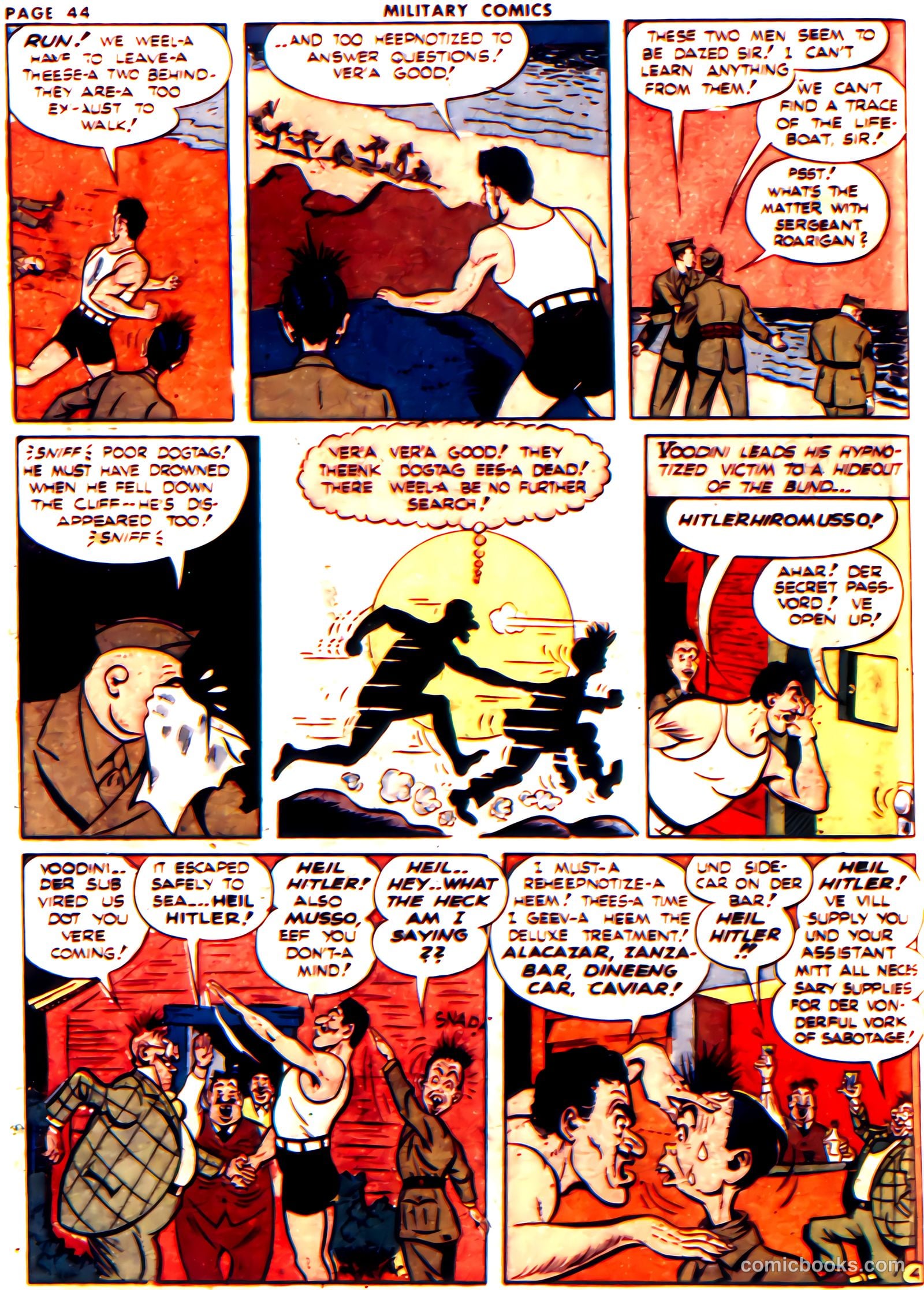 Military Comics #14 (1942) — page 46 of 68