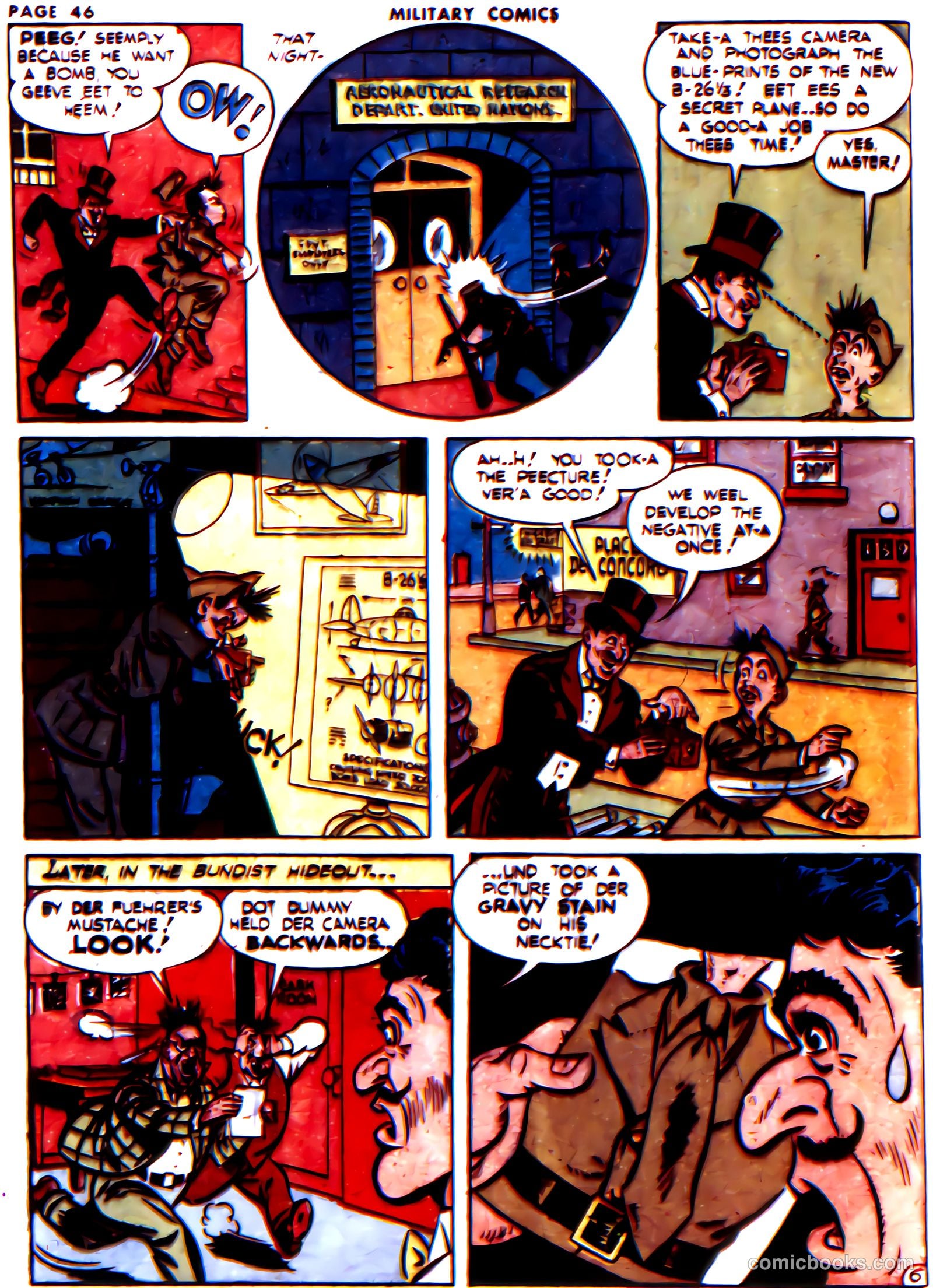 Military Comics #14 (1942) — page 48 of 68