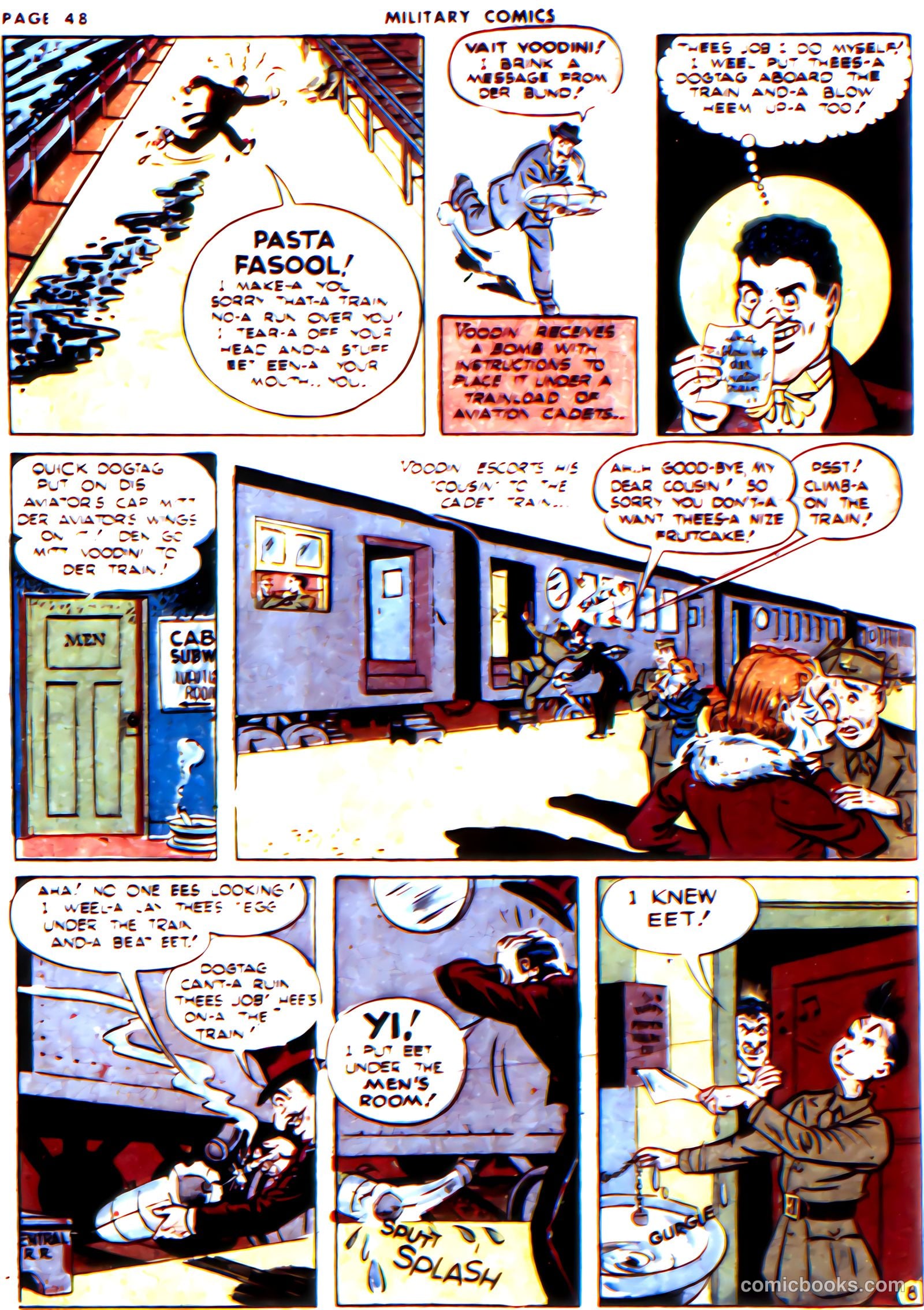 Military Comics #14 (1942) — page 50 of 68