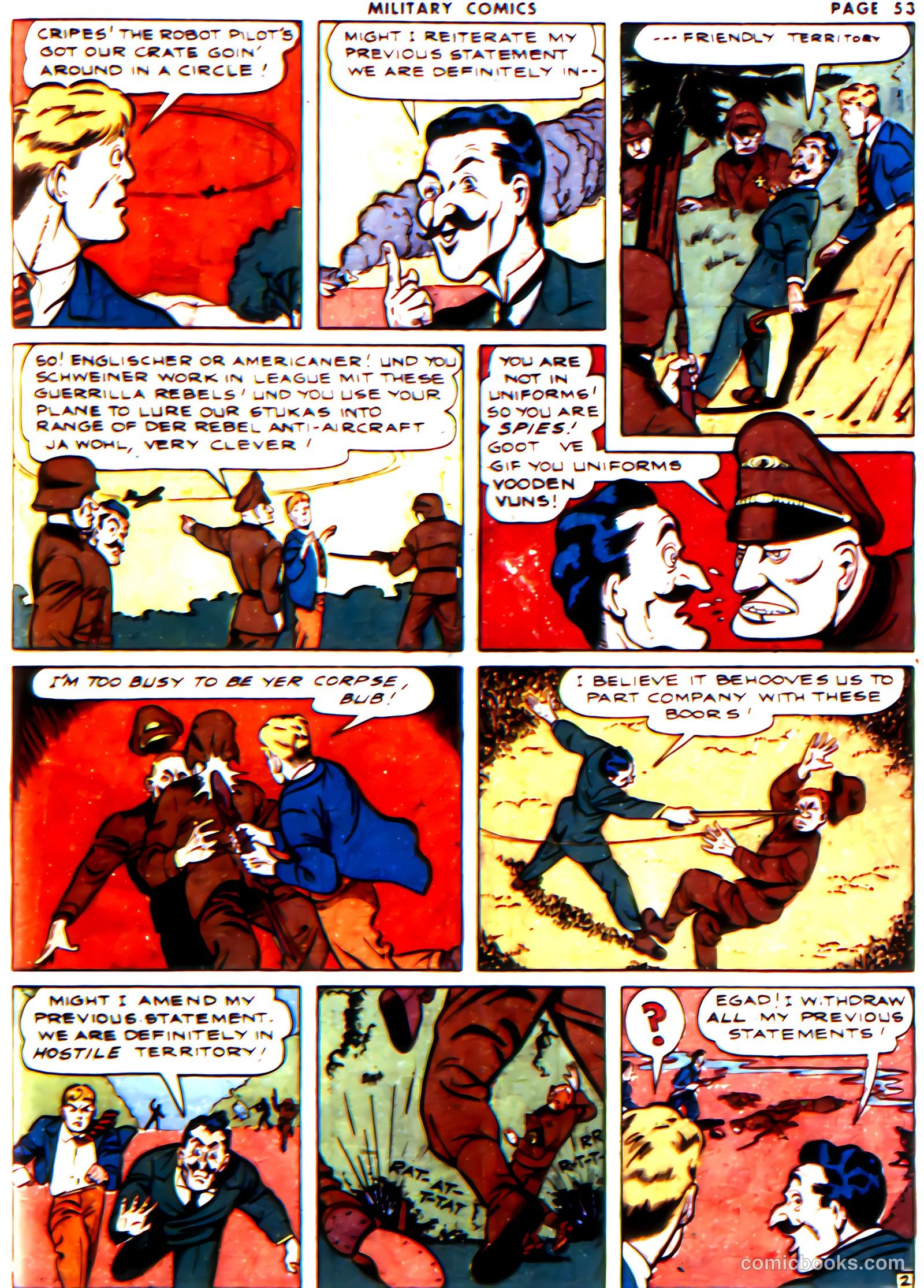 Military Comics #14 (1942) — page 55 of 68