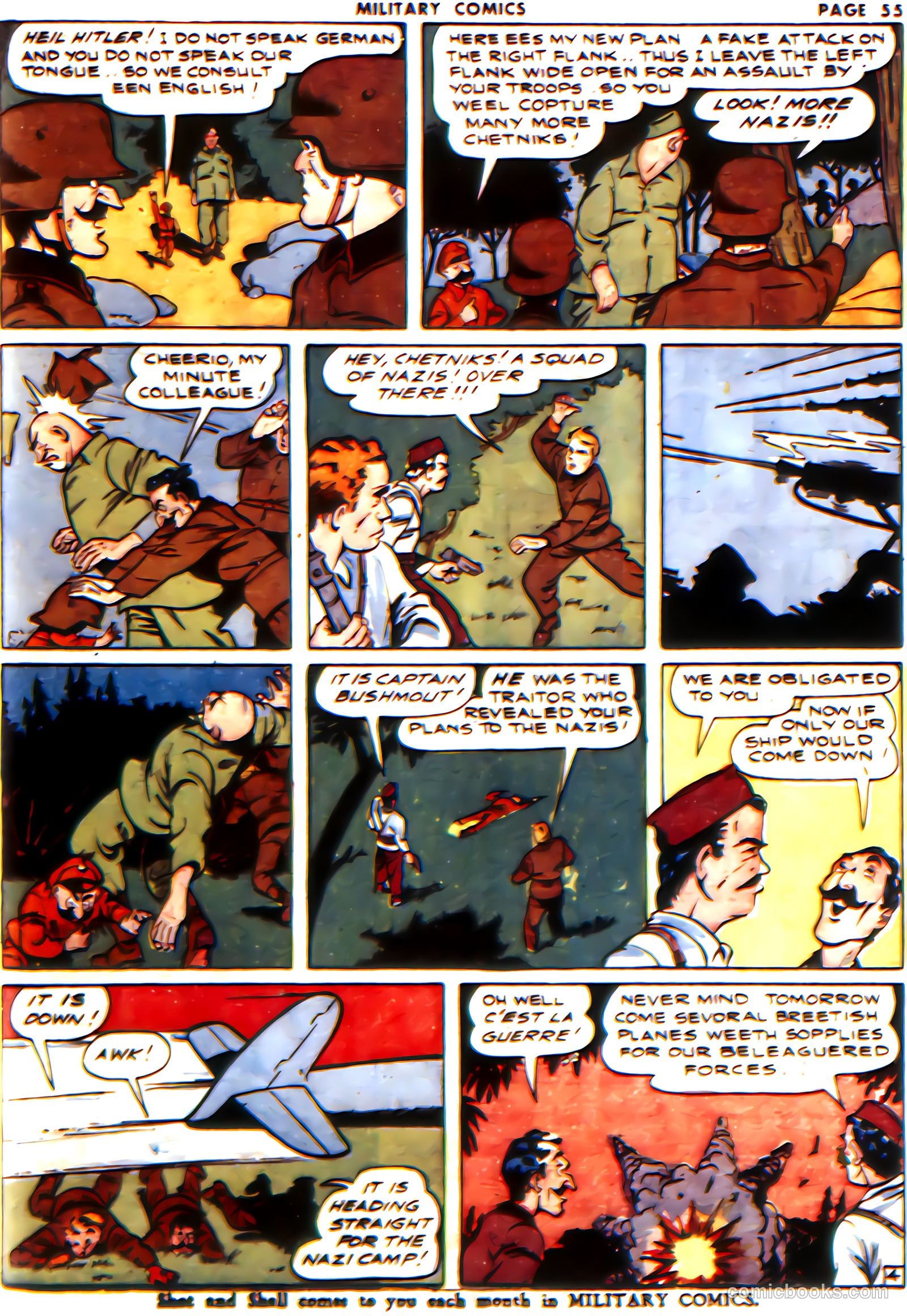 Military Comics #14 (1942) — page 57 of 68
