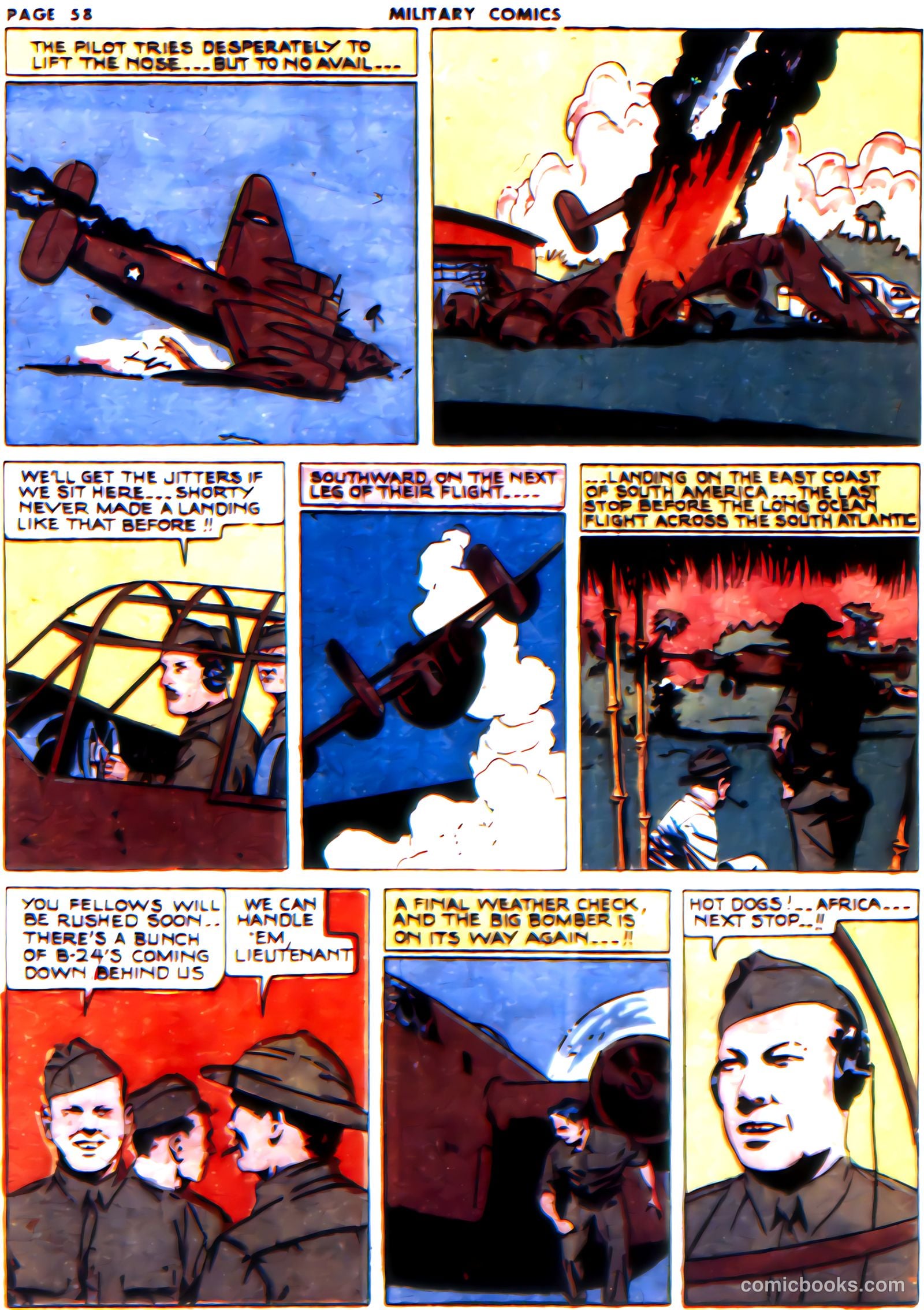Military Comics #14 (1942) — page 60 of 68