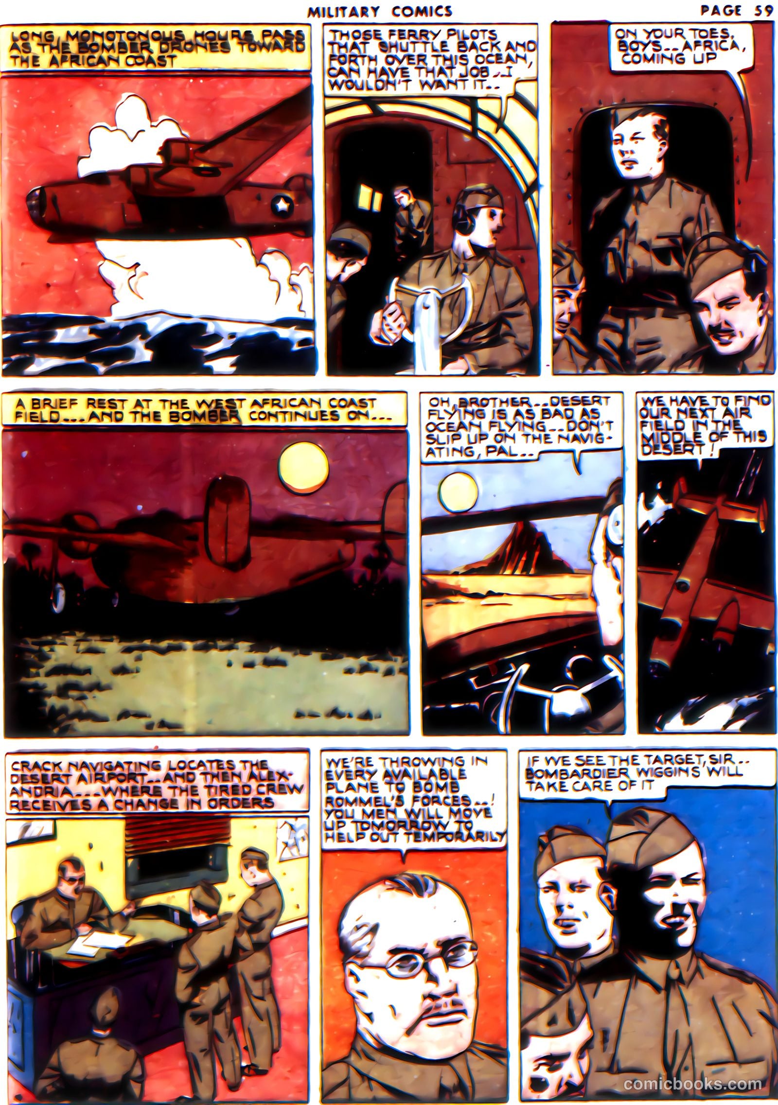 Military Comics #14 (1942) — page 61 of 68