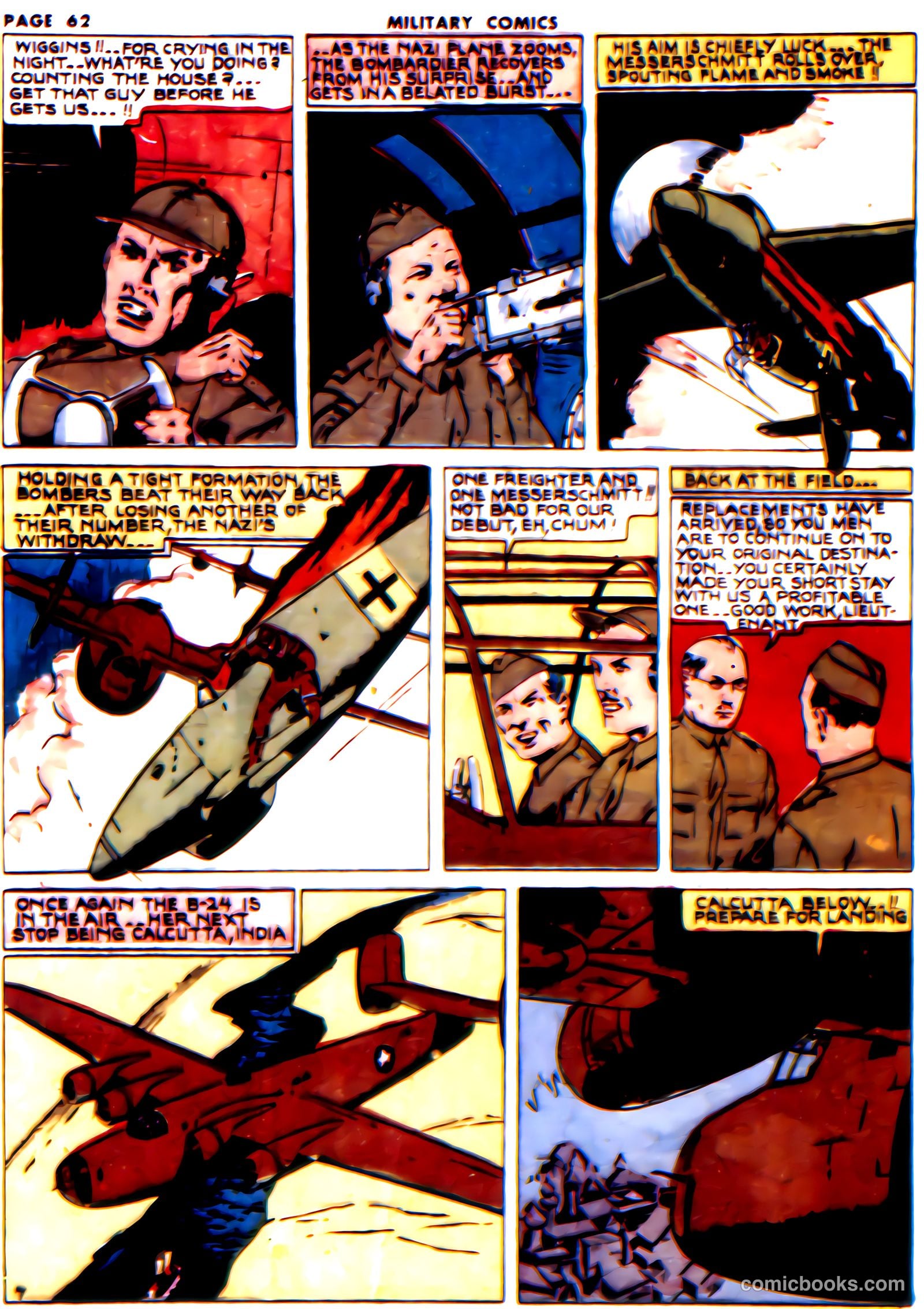 Military Comics #14 (1942) — page 64 of 68