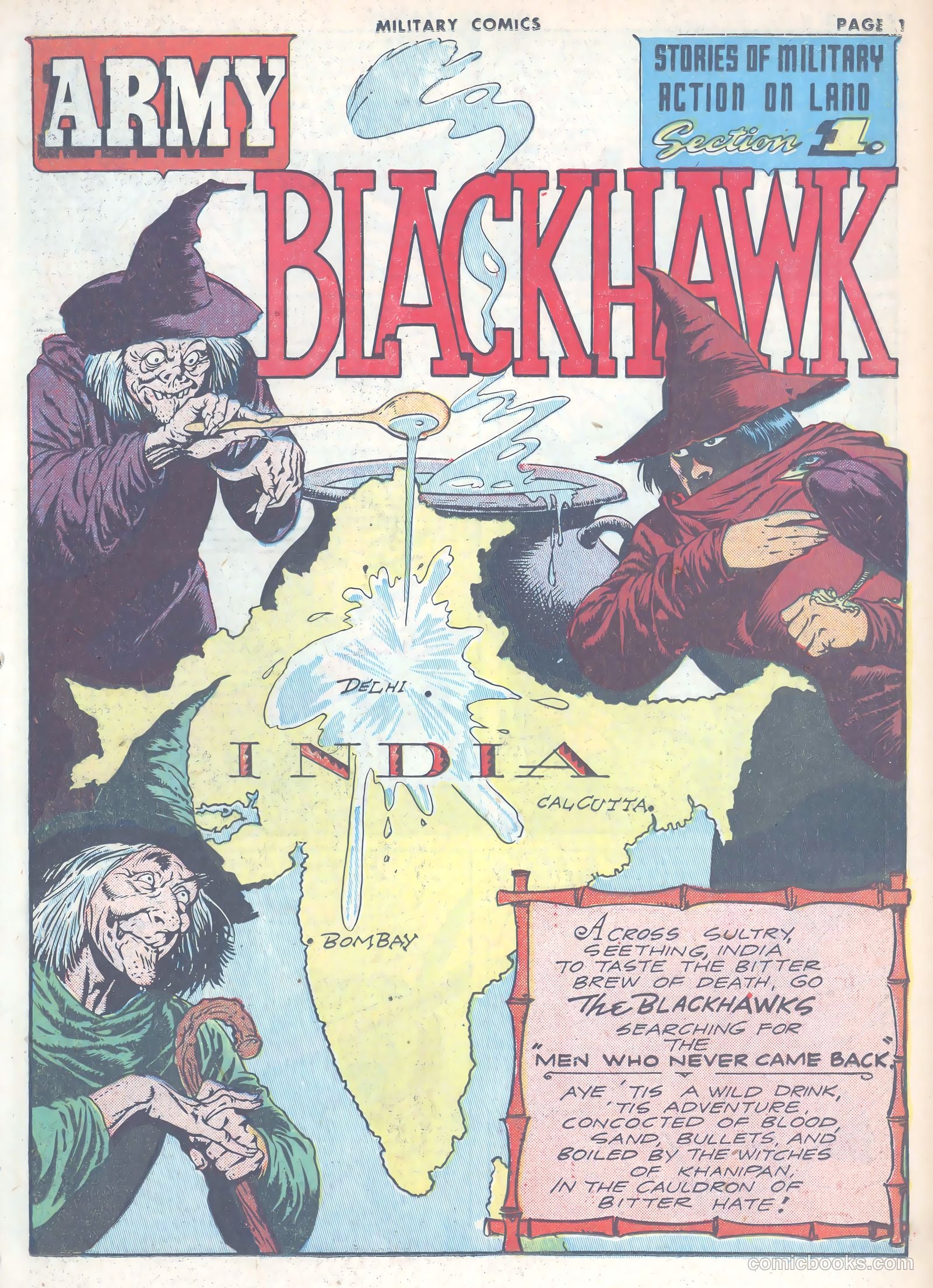 Military Comics #15 (1942) — page 3 of 68