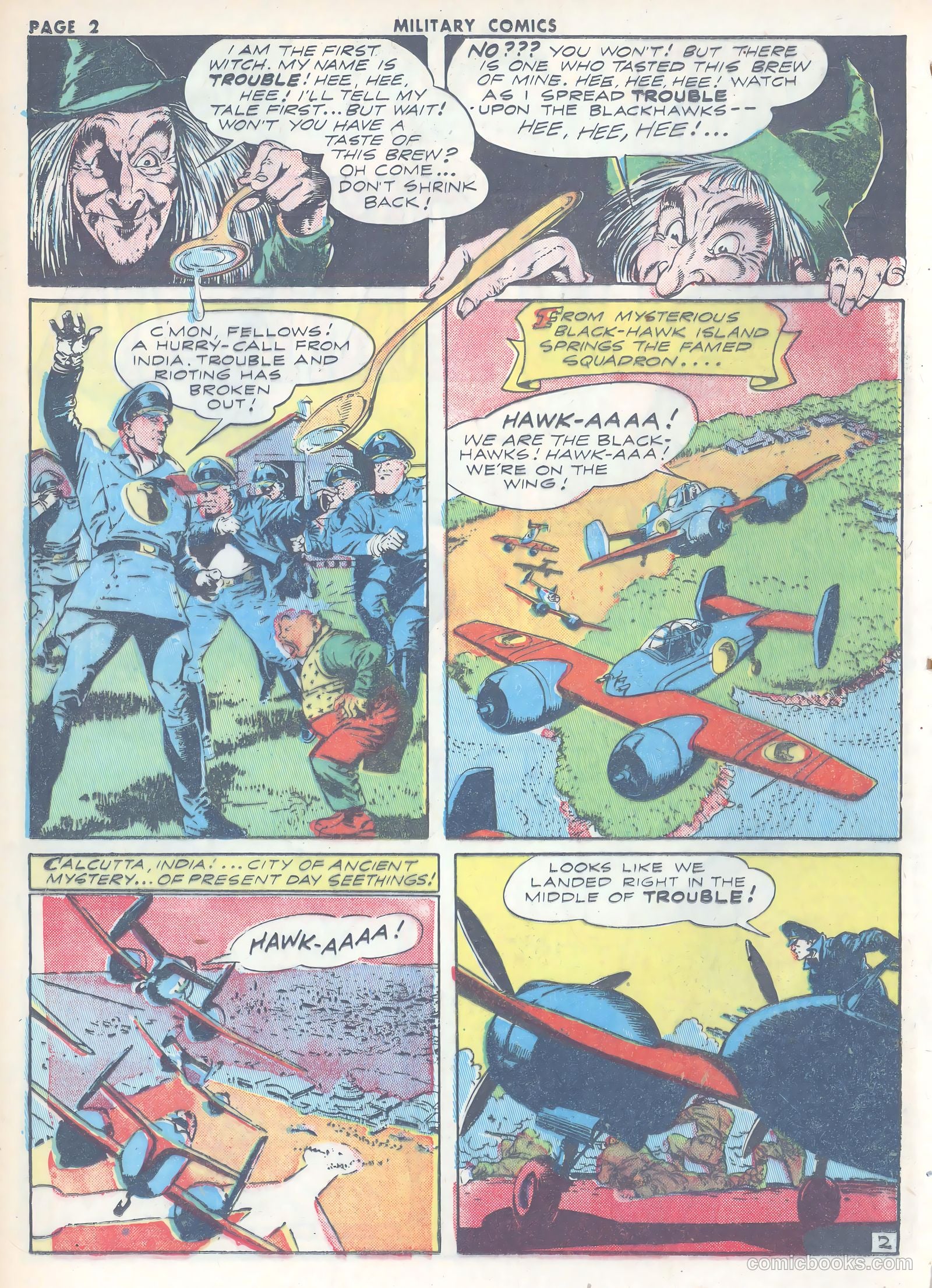 Military Comics #15 (1942) — page 4 of 68