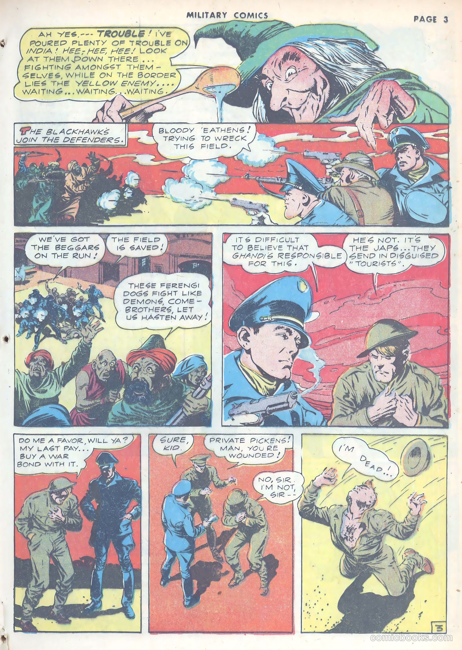 Military Comics #15 (1942) — page 5 of 68
