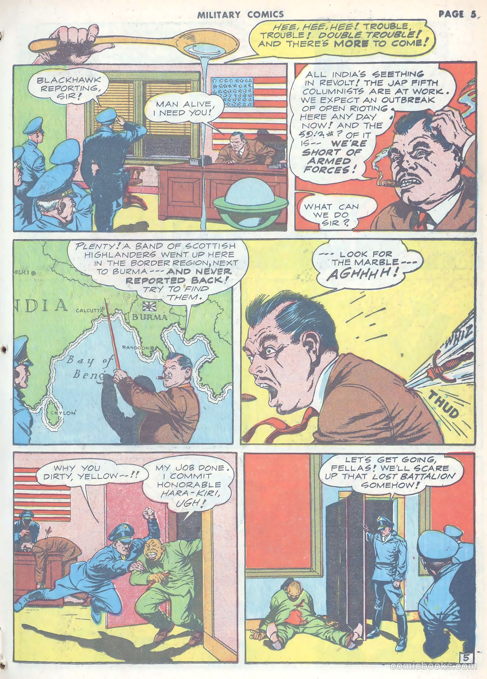 Military Comics #15 (1942) — page 7 of 68