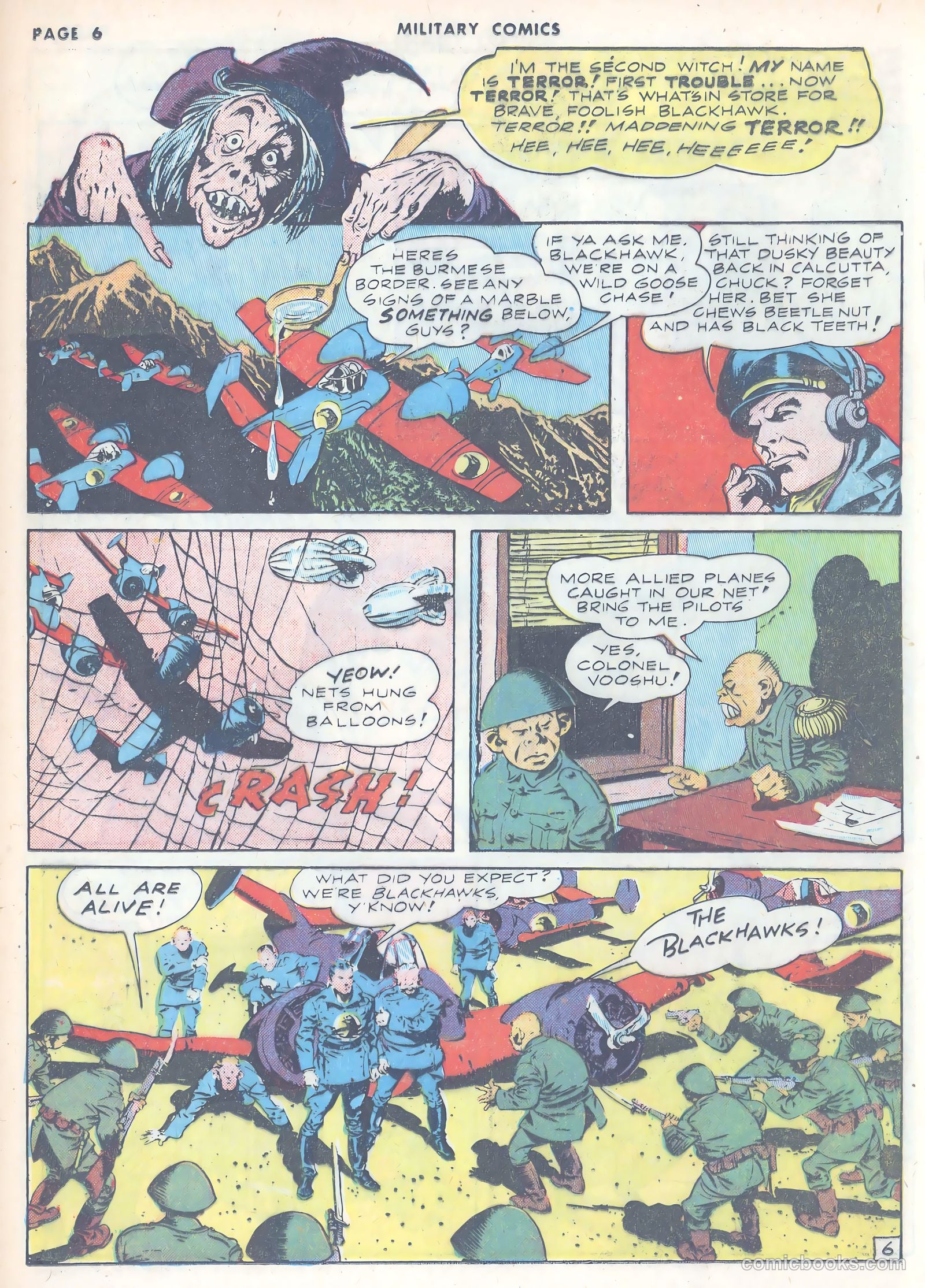 Military Comics #15 (1942) — page 8 of 68