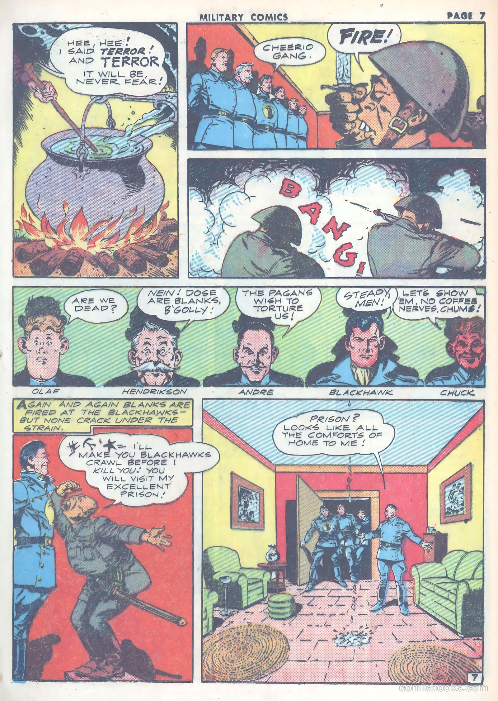 Military Comics #15 (1942) — page 9 of 68