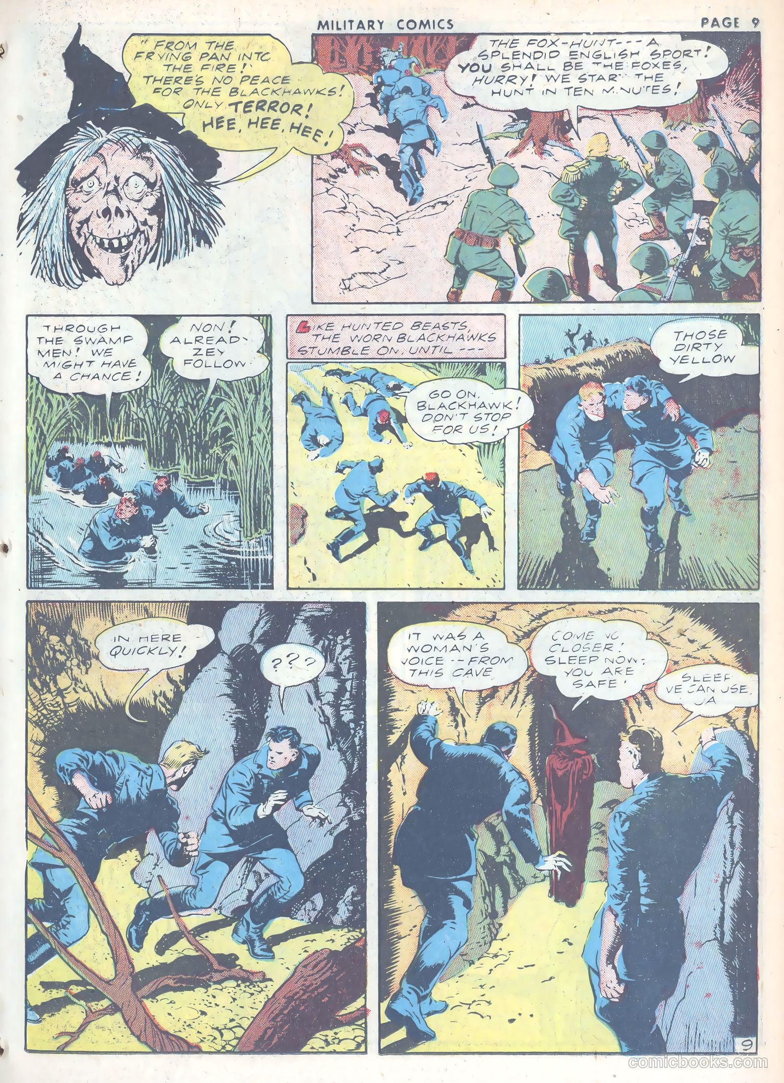 Military Comics #15 (1942) — page 11 of 68