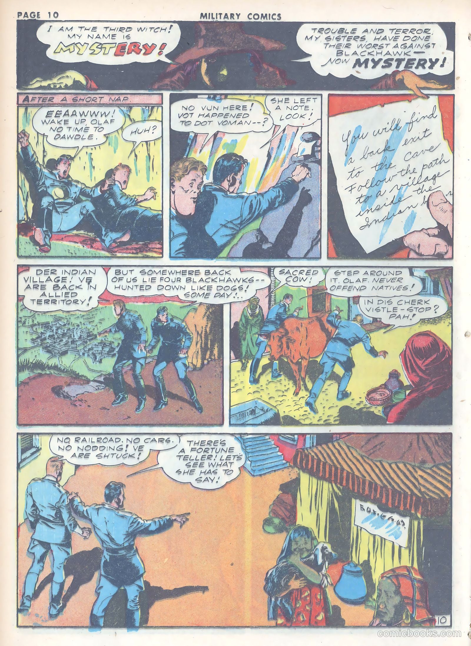 Military Comics #15 (1942) — page 12 of 68