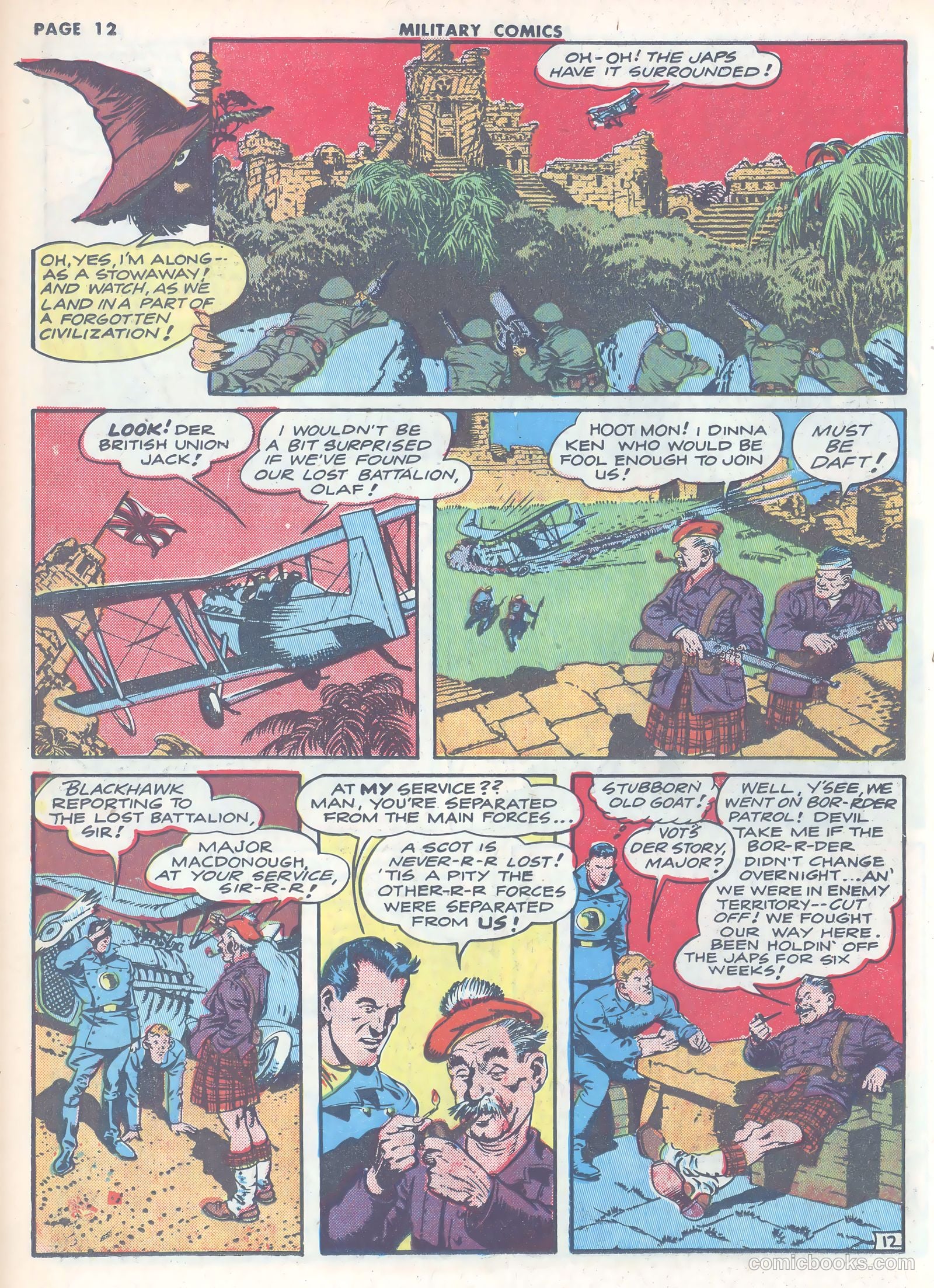 Military Comics #15 (1942) — page 14 of 68