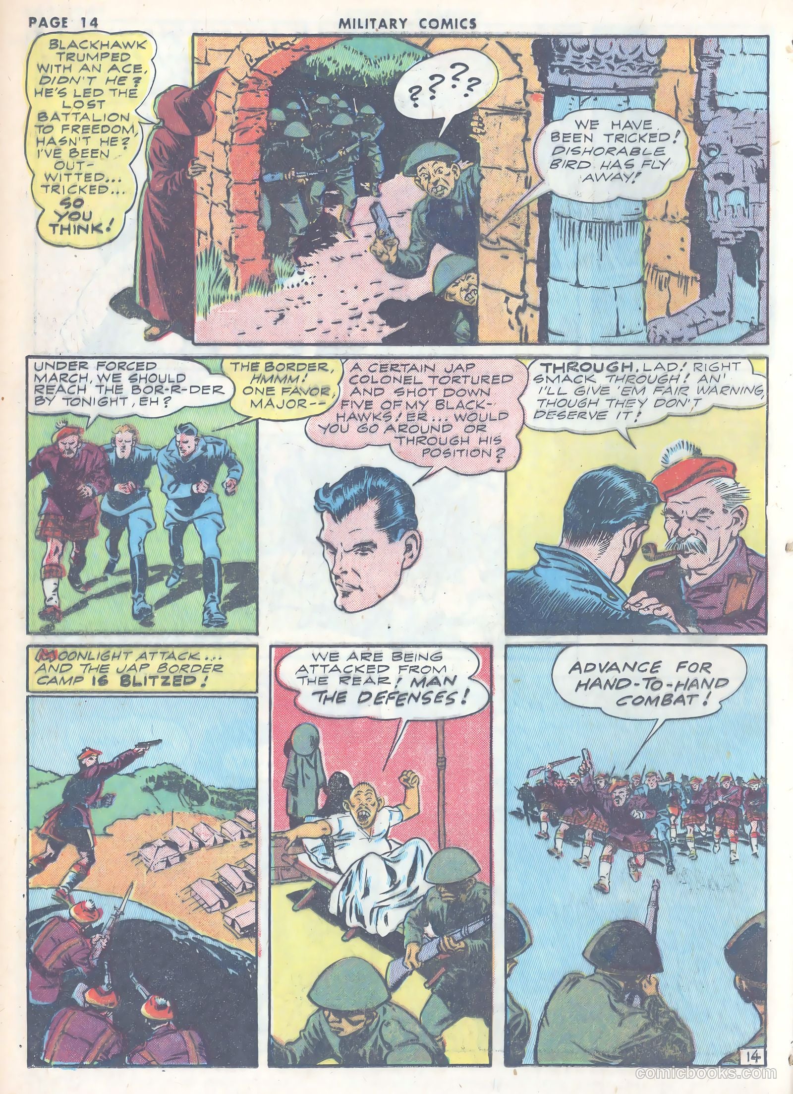 Military Comics #15 (1942) — page 16 of 68