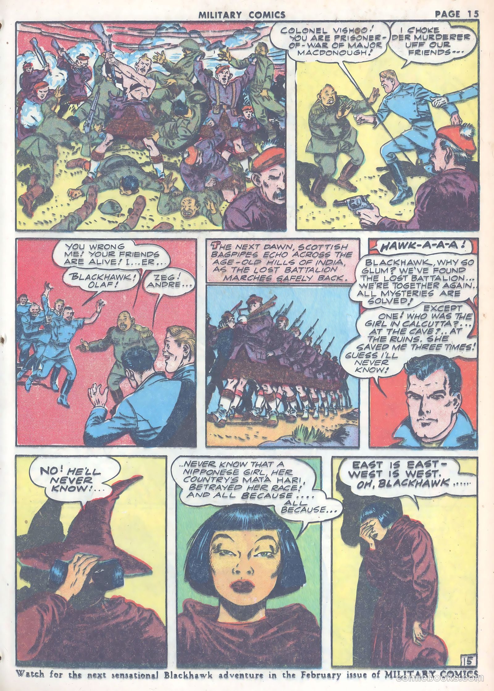 Military Comics #15 (1942) — page 17 of 68