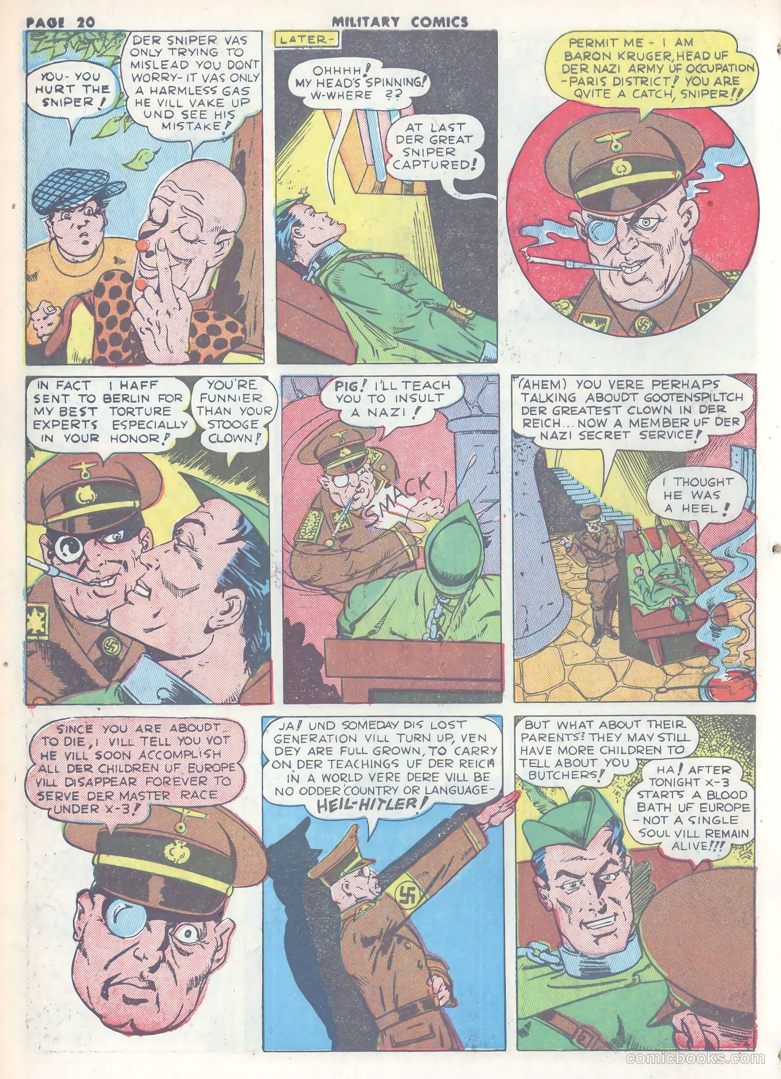 Military Comics #15 (1942) — page 22 of 68