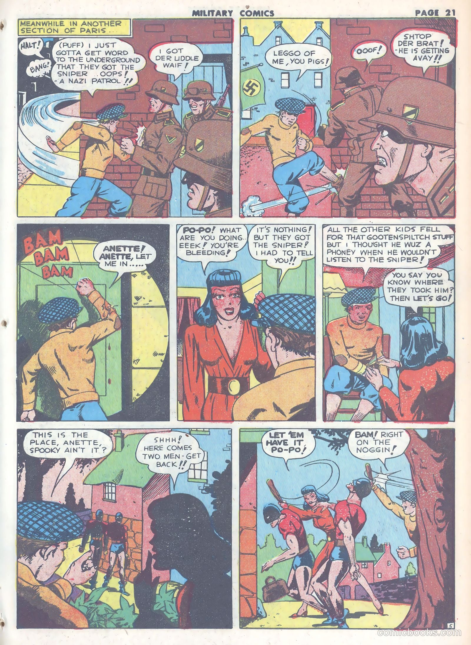 Military Comics #15 (1942) — page 23 of 68