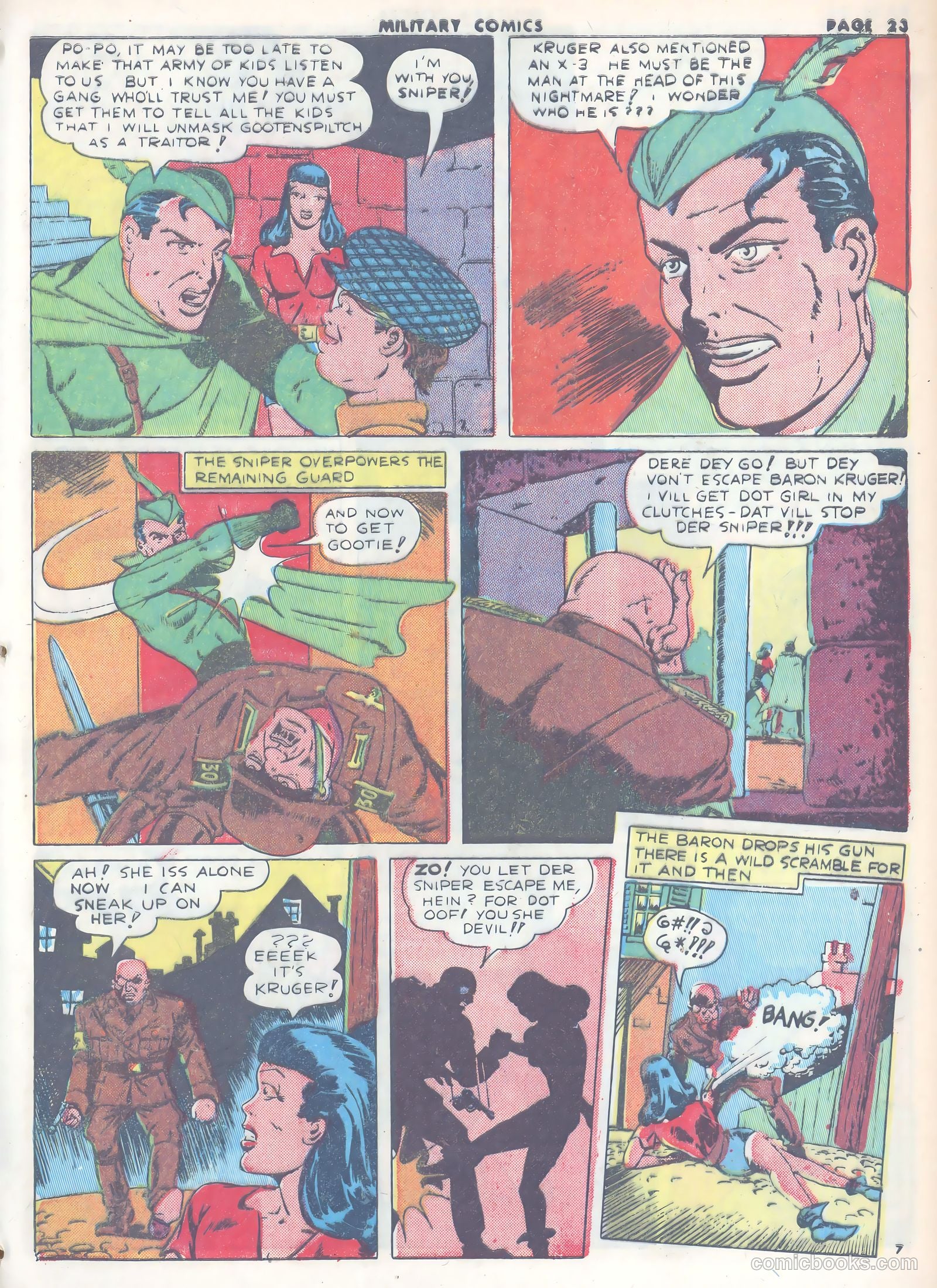 Military Comics #15 (1942) — page 25 of 68
