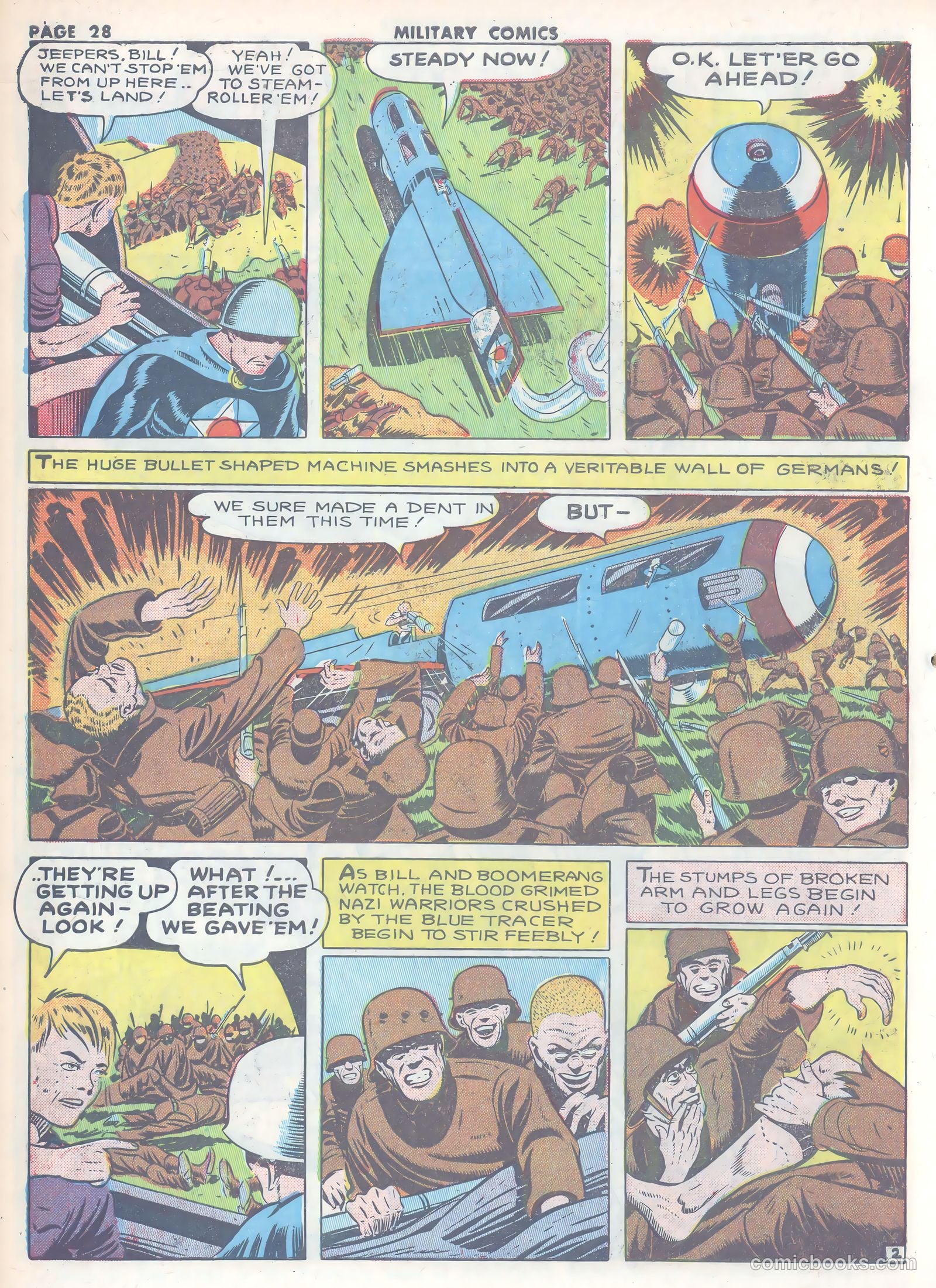 Military Comics #15 (1942) — page 30 of 68