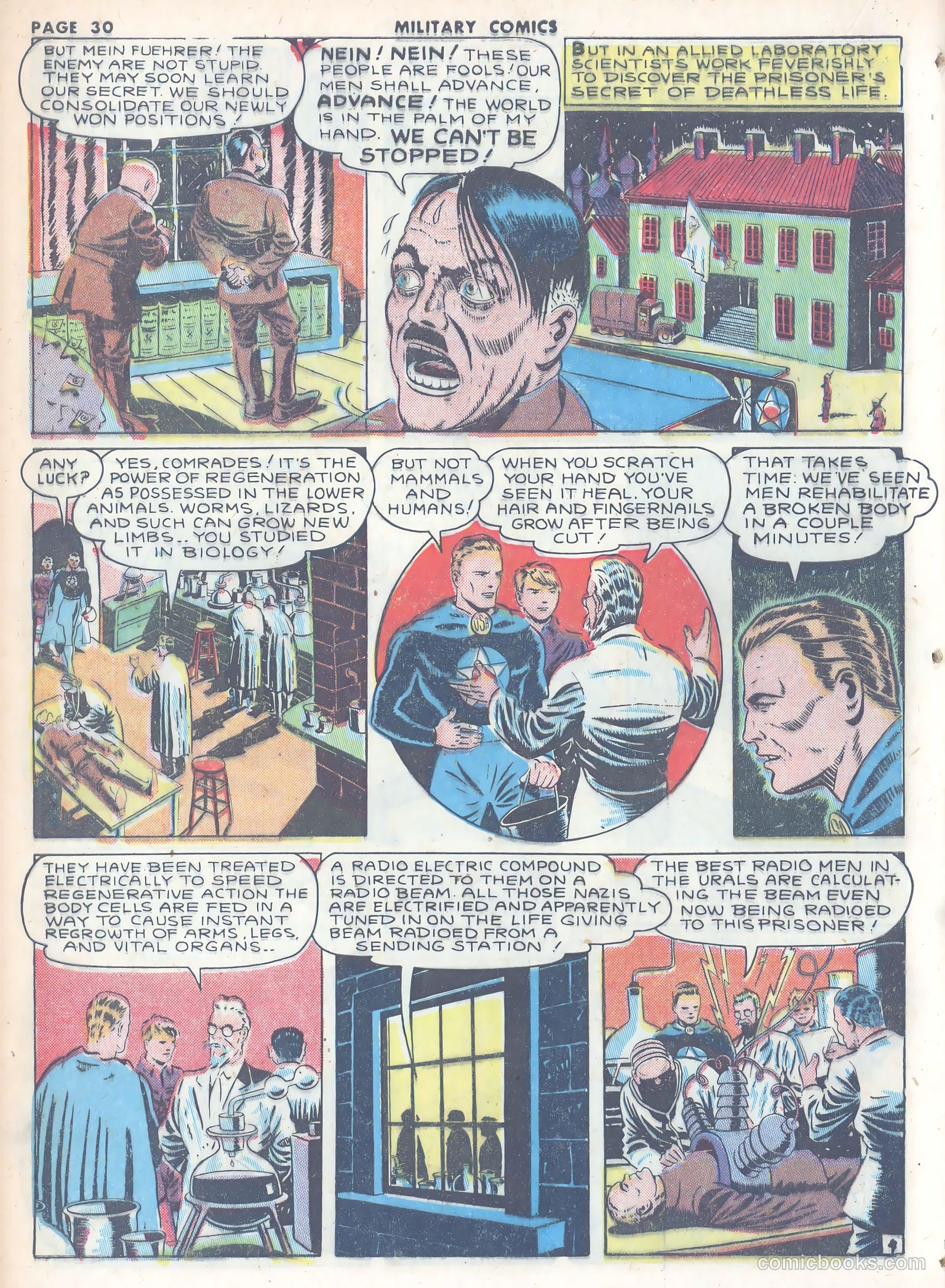 Military Comics #15 (1942) — page 32 of 68