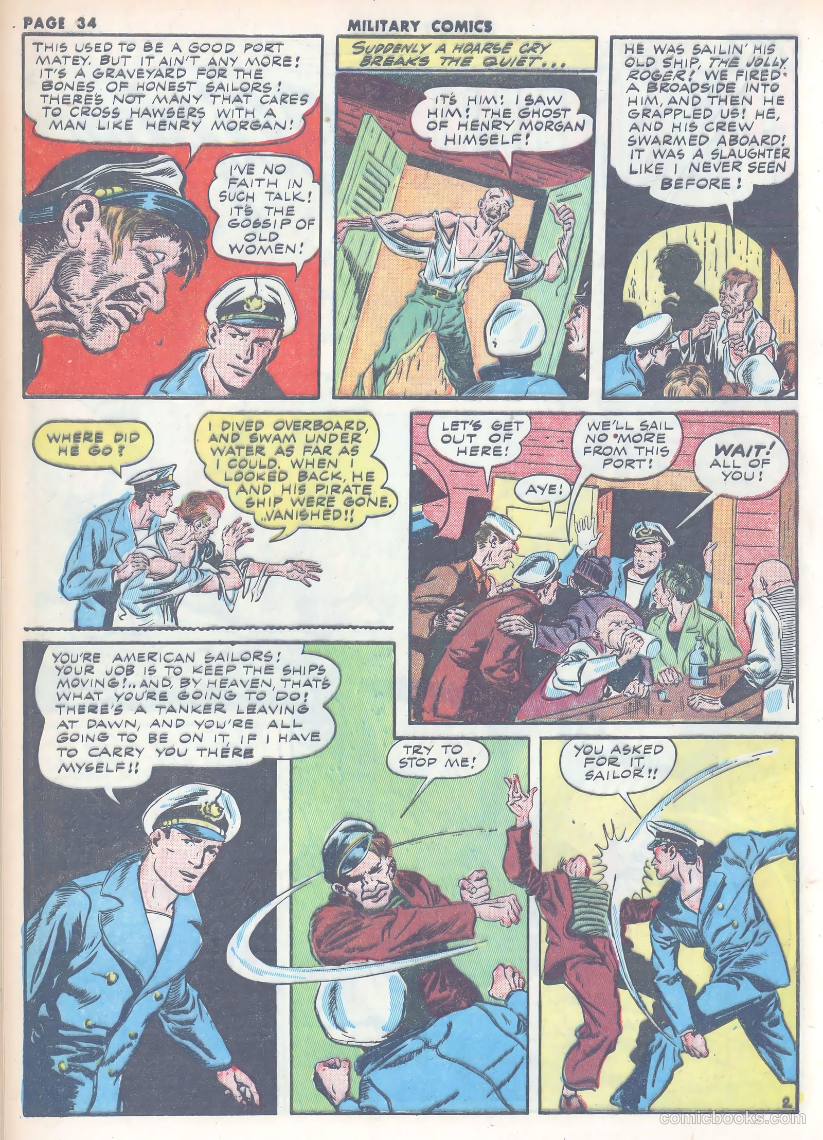 Military Comics #15 (1942) — page 36 of 68