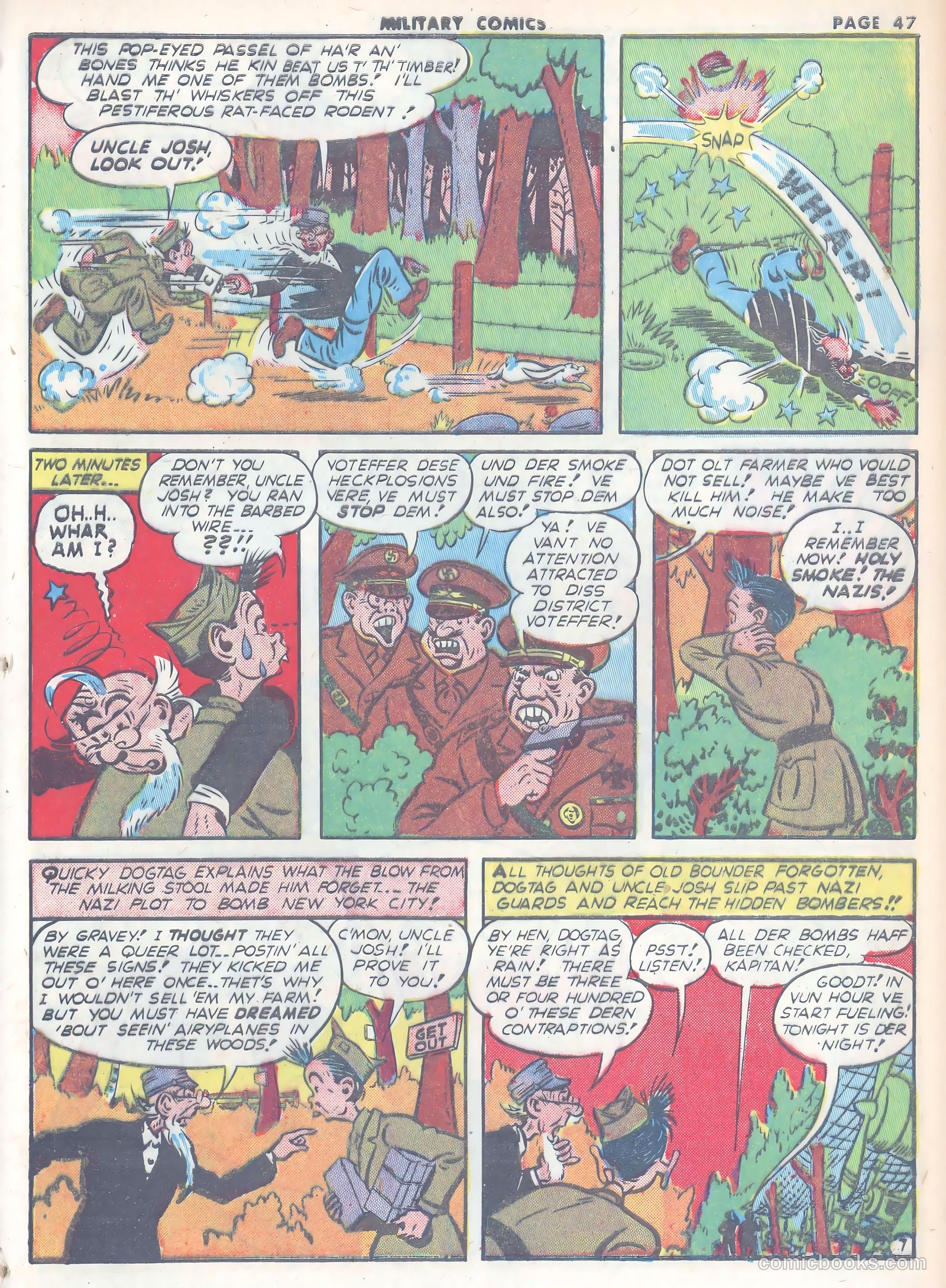 Military Comics #15 (1942) — page 49 of 68