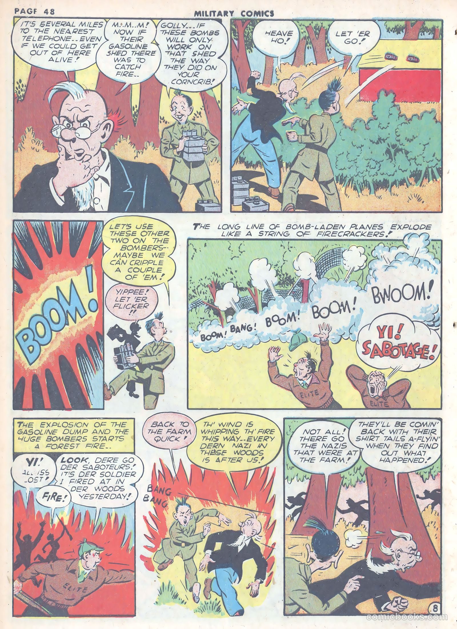 Military Comics #15 (1942) — page 50 of 68