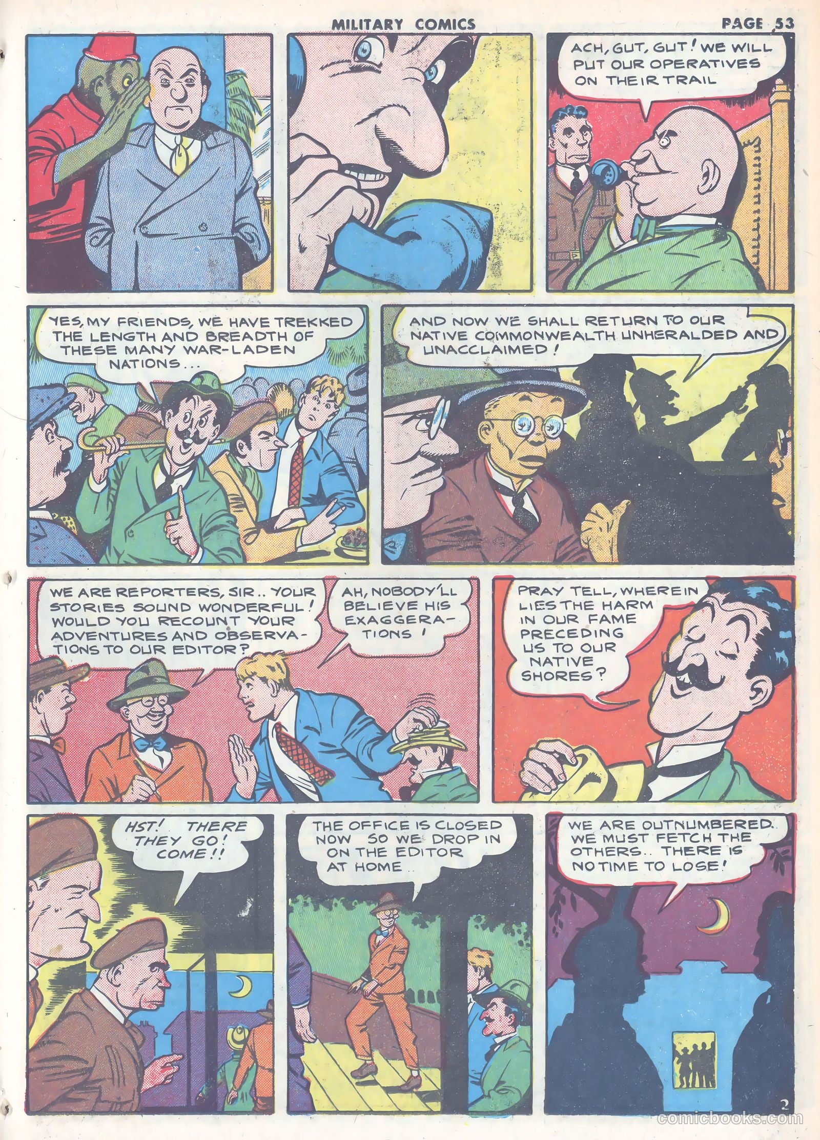 Military Comics #15 (1942) — page 55 of 68