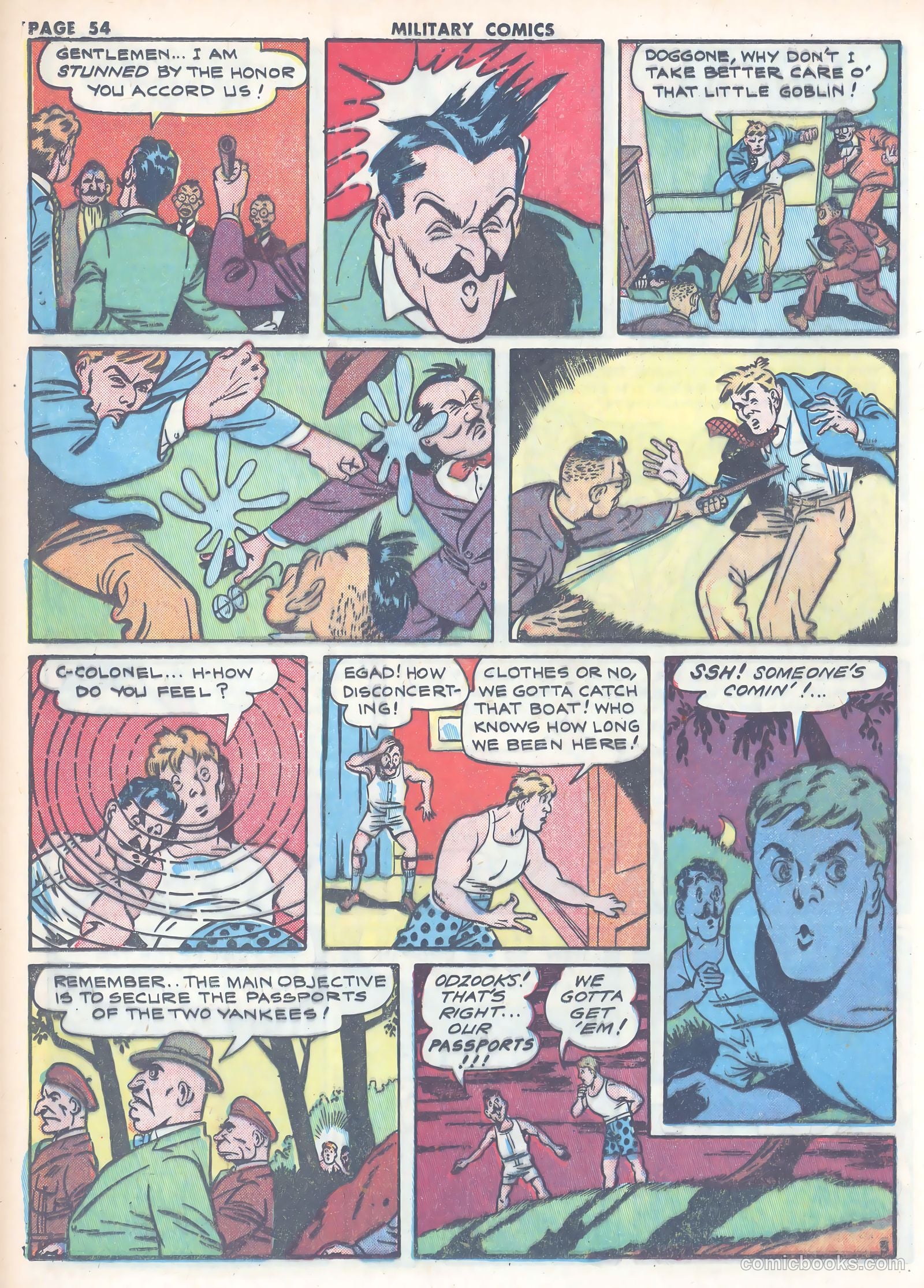 Military Comics #15 (1942) — page 56 of 68