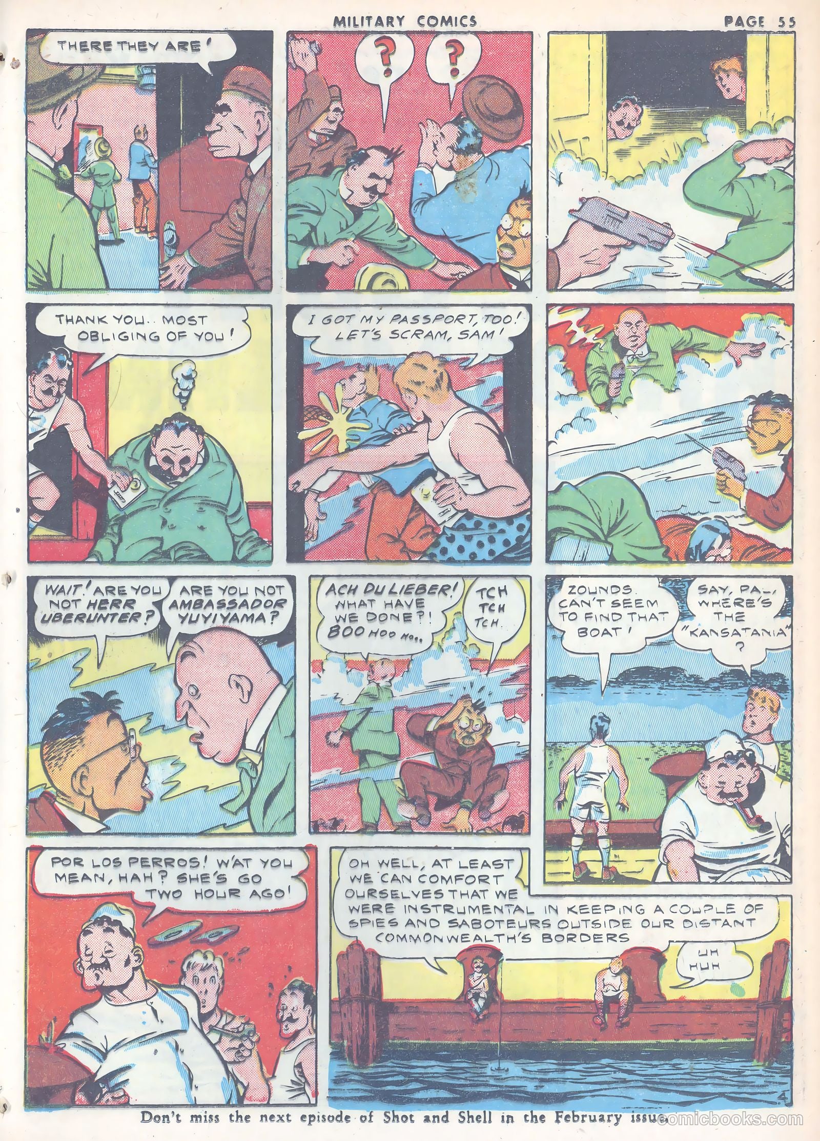 Military Comics #15 (1942) — page 57 of 68