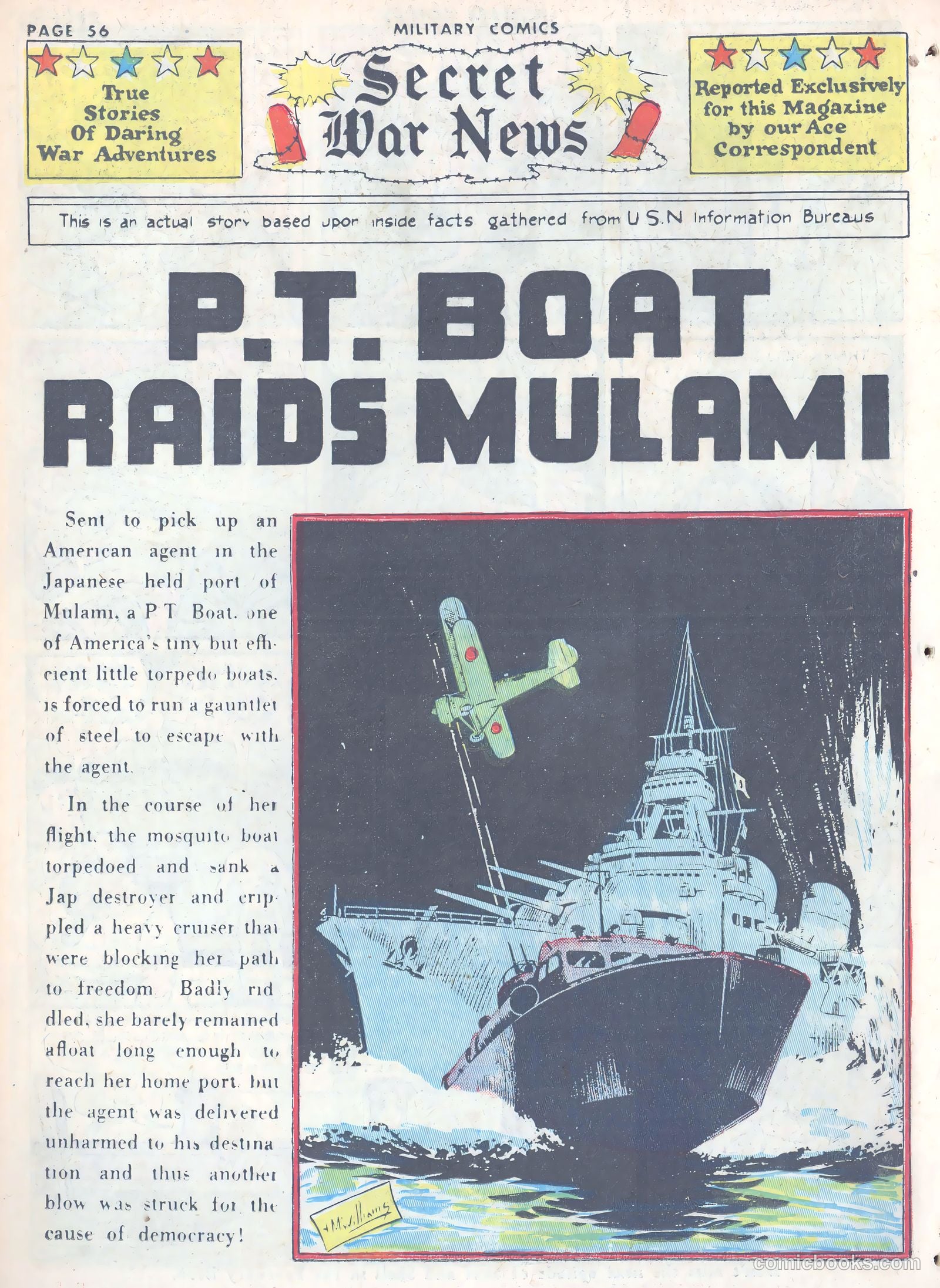 Military Comics #15 (1942) — page 58 of 68