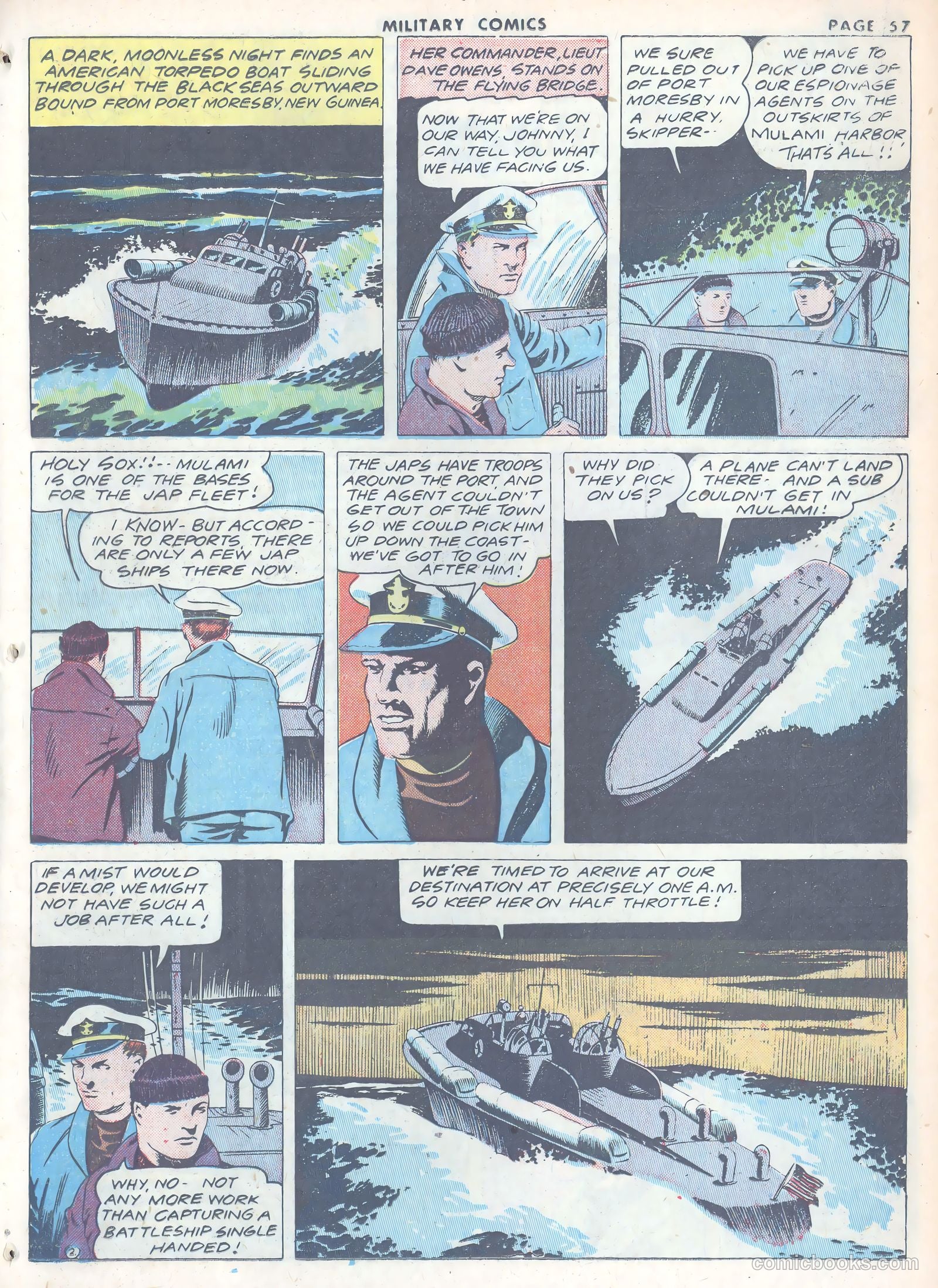 Military Comics #15 (1942) — page 59 of 68