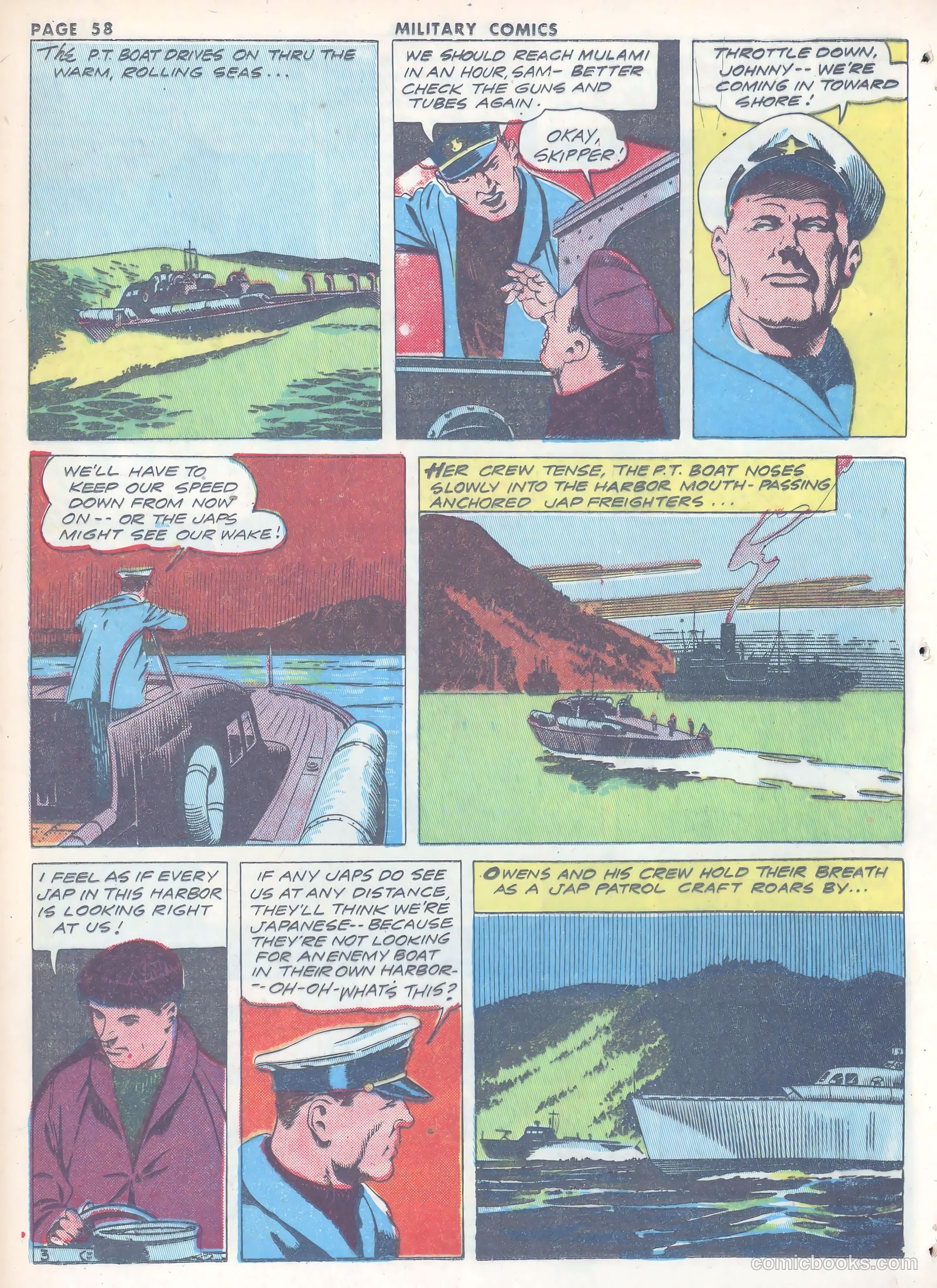Military Comics #15 (1942) — page 60 of 68