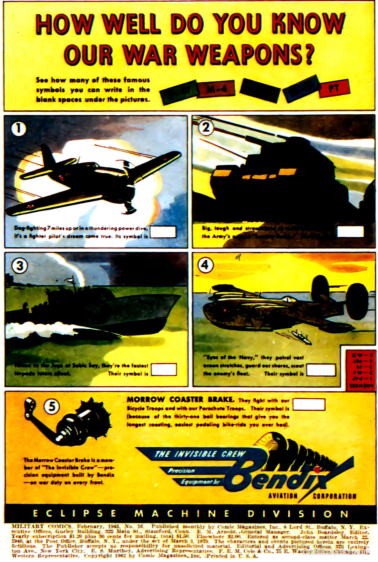 Military Comics #16 (1943) — page 2 of 67