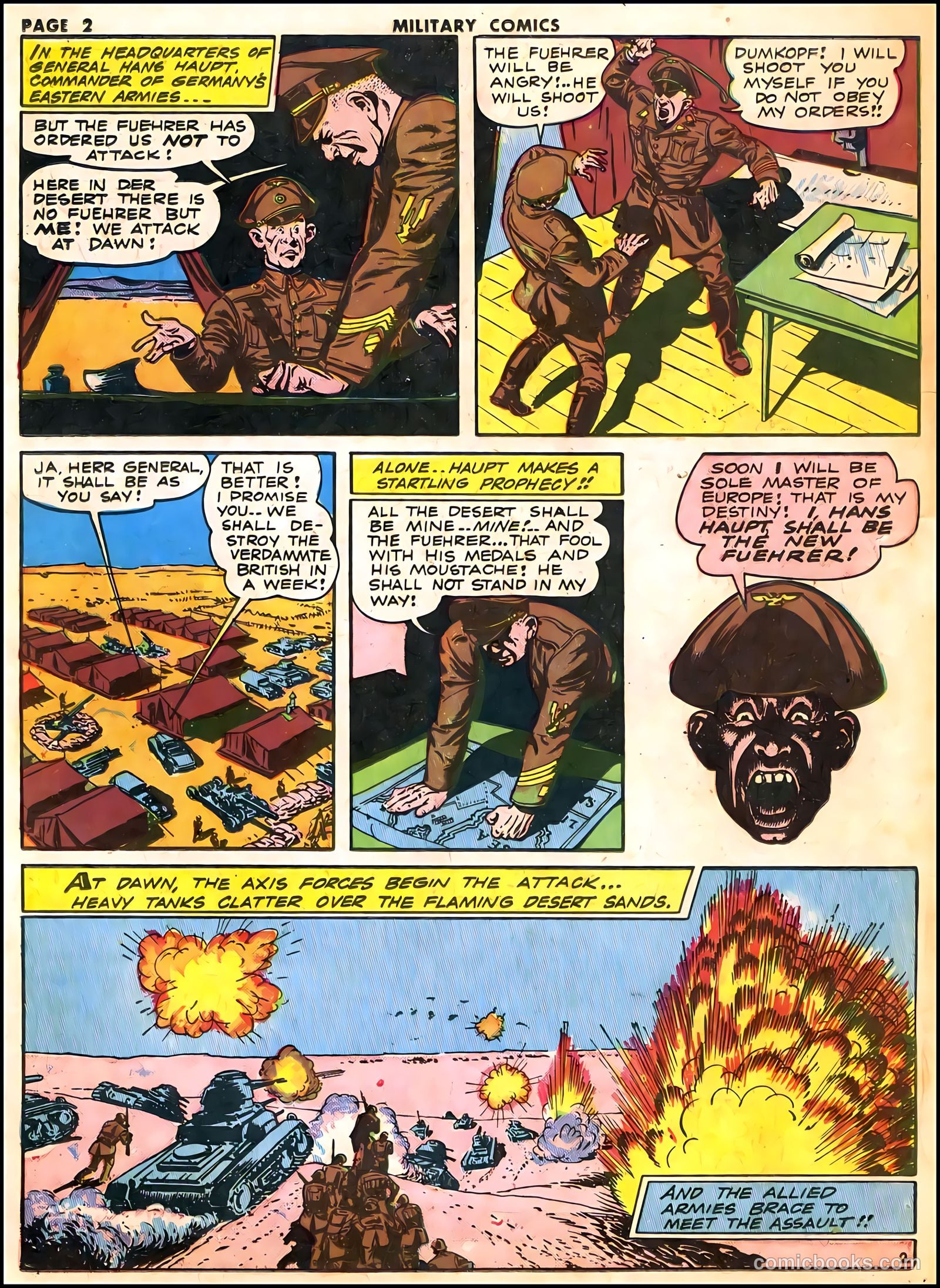 Military Comics #16 (1943) — page 4 of 67